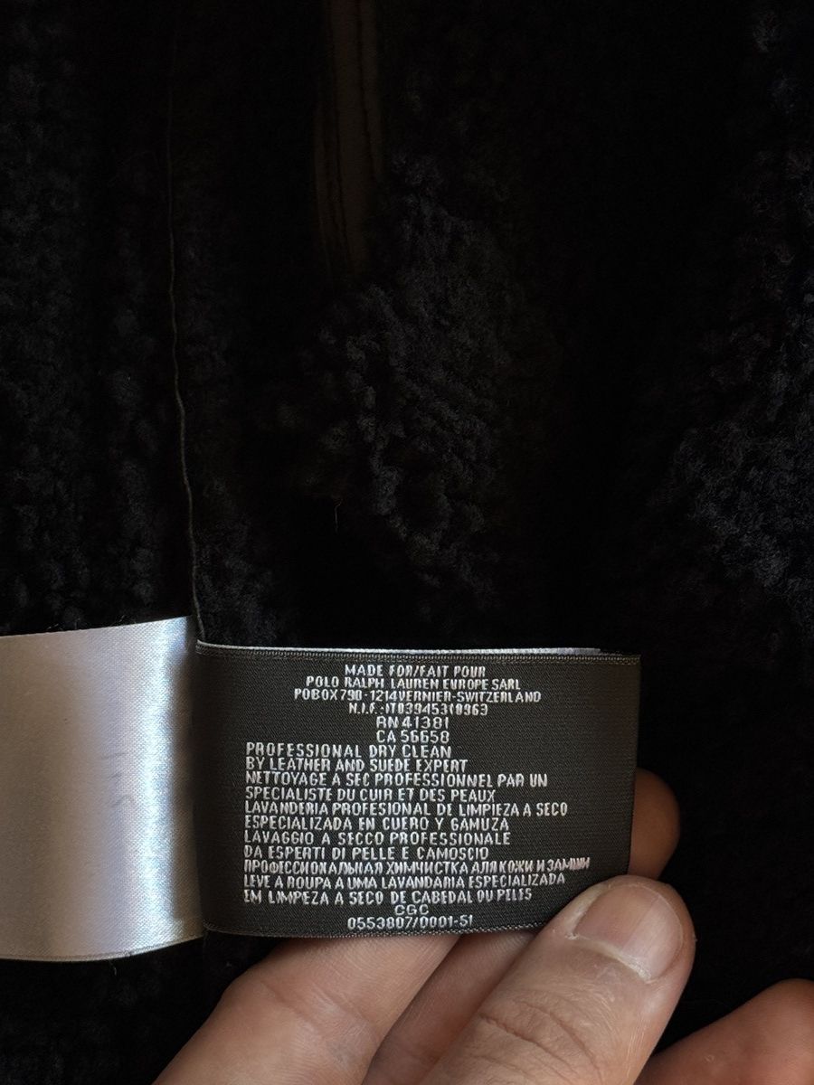 Ralph Lauren Black Label Ralph Lauren Black Label Shearling Jacket Size US M / EU 48-50 / 2 - 14 Thumbnail