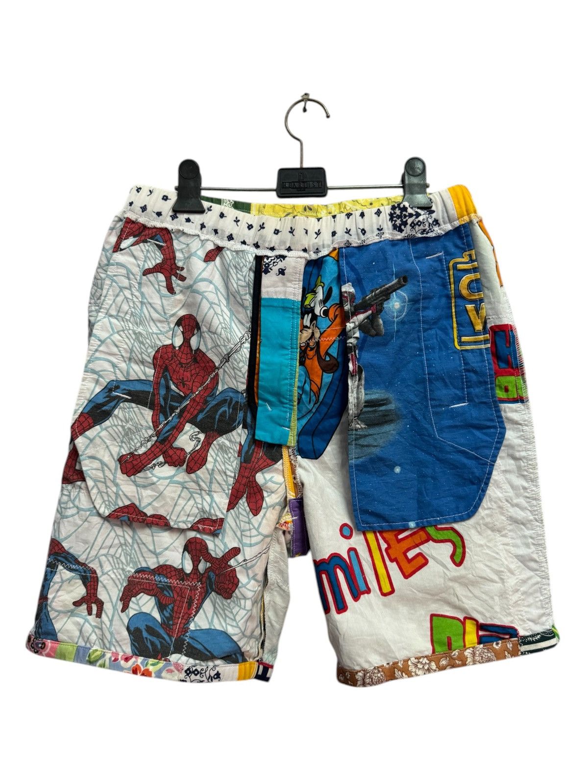 Japanese Brand Seveskig Bandana Patchwork Pants Size US 31 - 3 Thumbnail