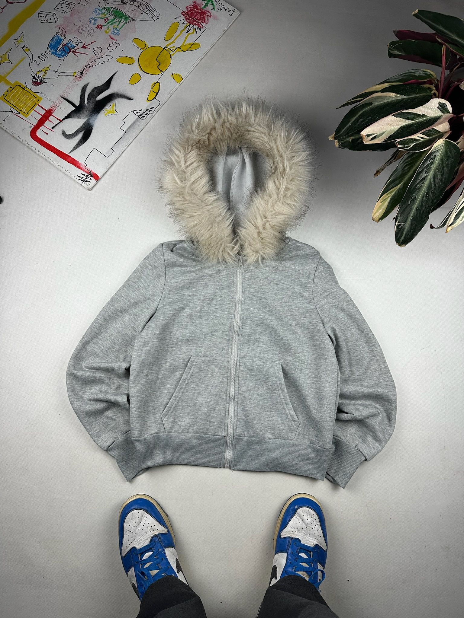 Hysteric Glamour Fur Hoodie Basic Gray ifsixwasnine lgb Japanese style Size M / US 6-8 / IT 42-44 - 4 Thumbnail