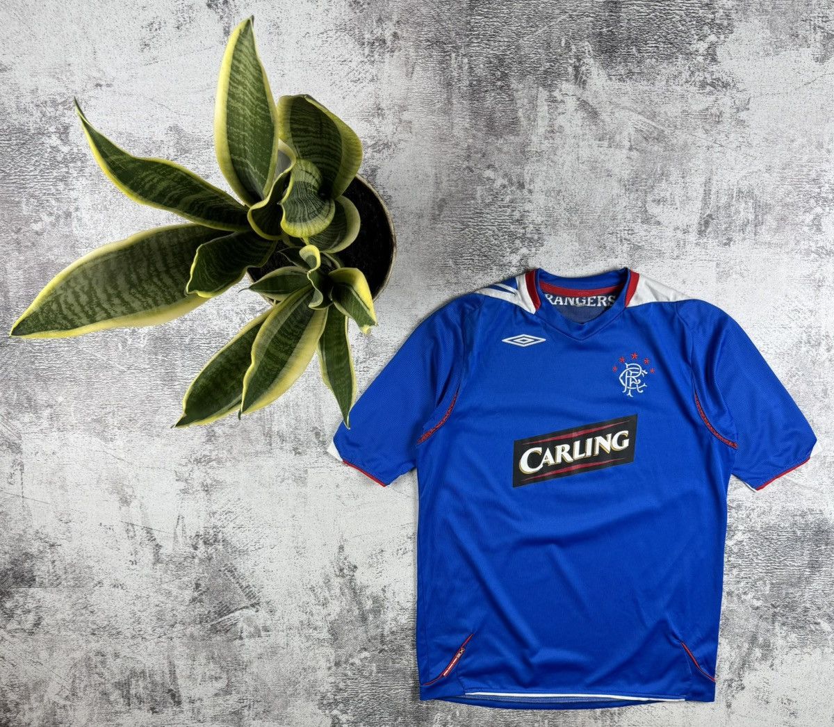 Umbro Rangers Glasgow 2006/2007 Blue Home Umbro Soccer Football T Shirt Jersey Kit Size US S / EU 44-46 / 1 - 1 Thumbnail