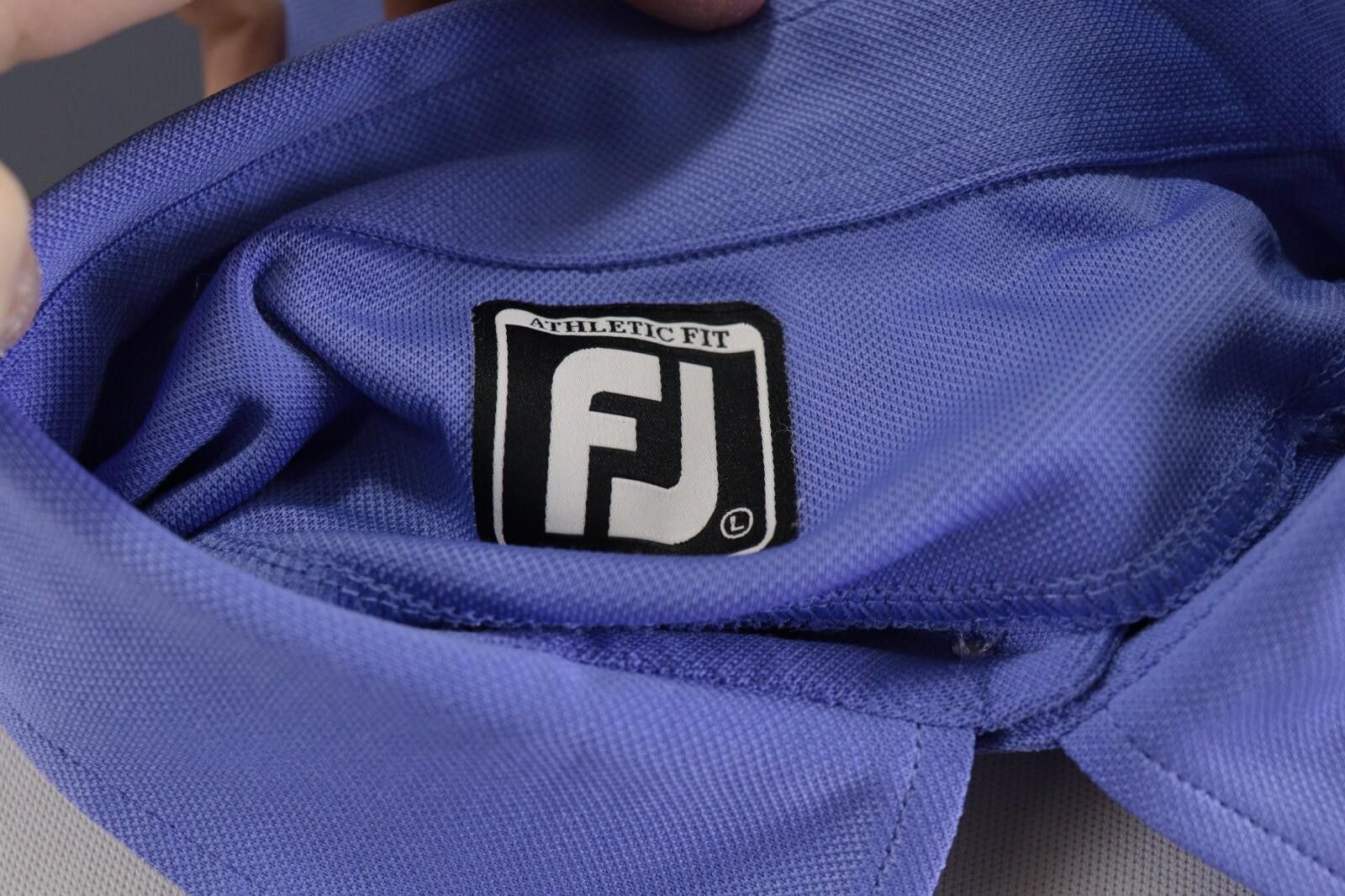 Fjallraven FJ FootJoy Blue Golf Spandex Sports Wear Polo Shirt Size L Size US L / EU 52-54 / 3 - 8 Thumbnail