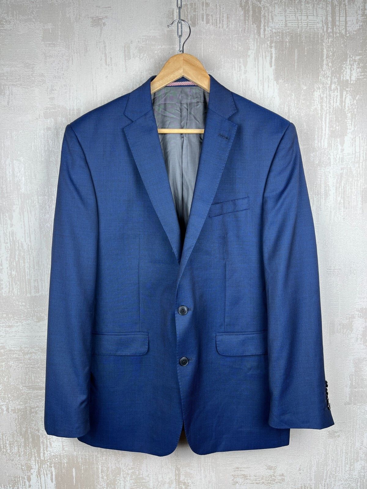 Ben Sherman Ben Sherman Kings Slim Fit Wool Jacket Blazer Sport Coat Size 42R - 2 Thumbnail