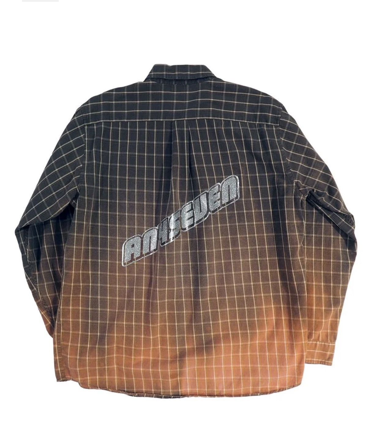Other ANY7 LAMBO LOGO VINTAGE FLANNEL LS SHIRT - Burst Orange Size US S / EU 44-46 / 1 - 1 Thumbnail
