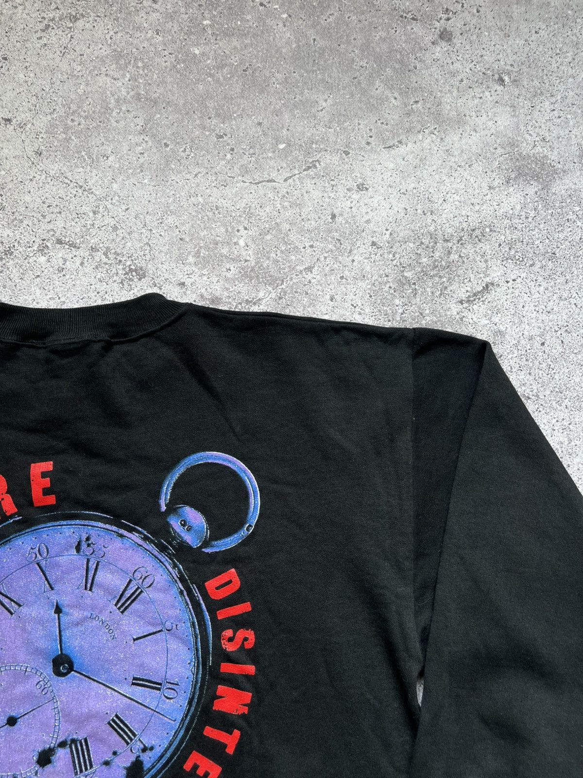 Band Tees Vintage 1989 The Cure Disintegration Sweatshirt Rare 90s Size US XL / EU 56 / 4 - 15 Thumbnail