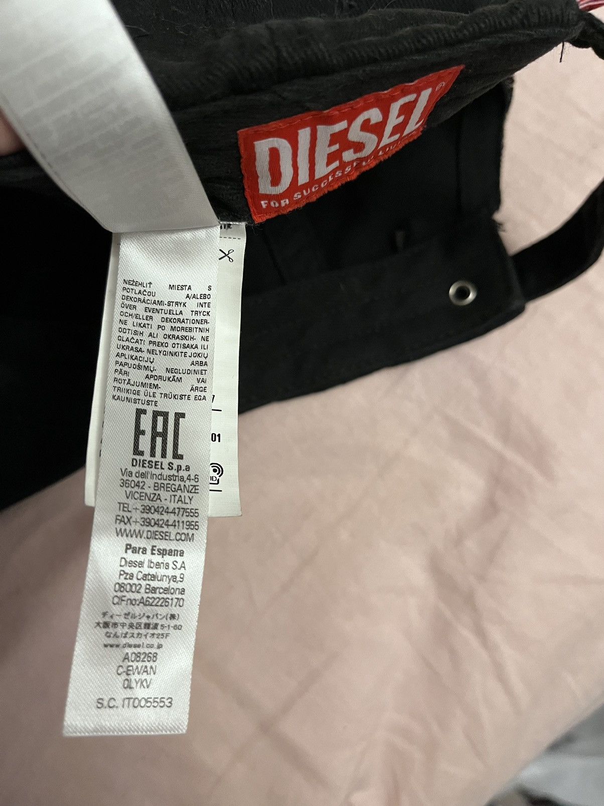 Diesel C-Ewan logo-print cap Size ONE SIZE - 6 Thumbnail