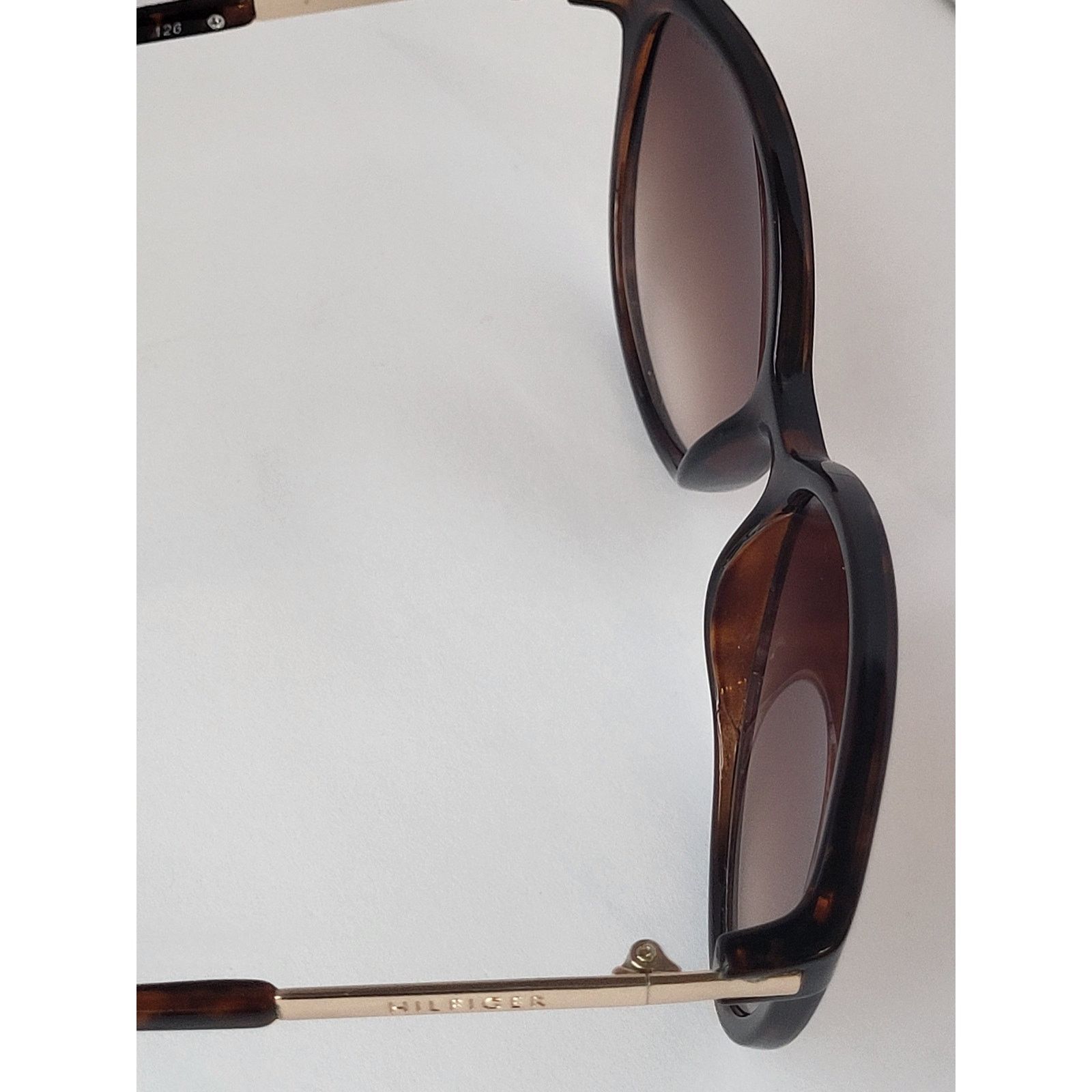 Tommy Hilfiger Womens Hilfiger Sally Gradient Sunglasses Brown Pre-Owned Size ONE SIZE - 2 Thumbnail