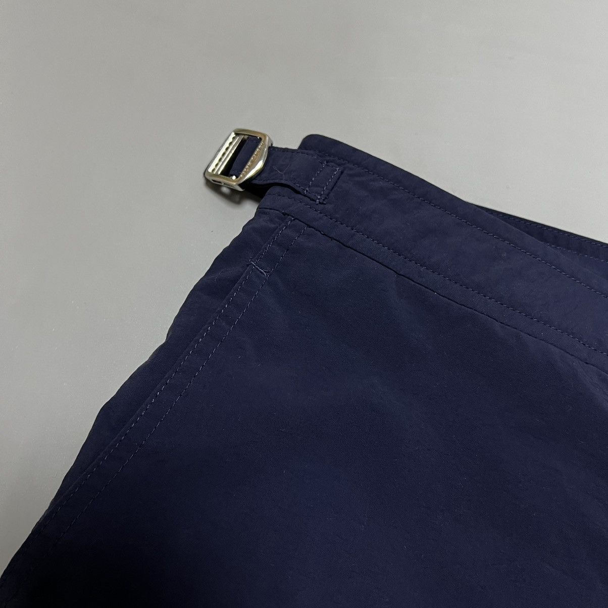 Polo Ralph Lauren × Ralph Lauren × Vintage Polo Ralph Lauren Vintage Nylon Shorts Navy Size US 34 / EU 50 - 6 Thumbnail