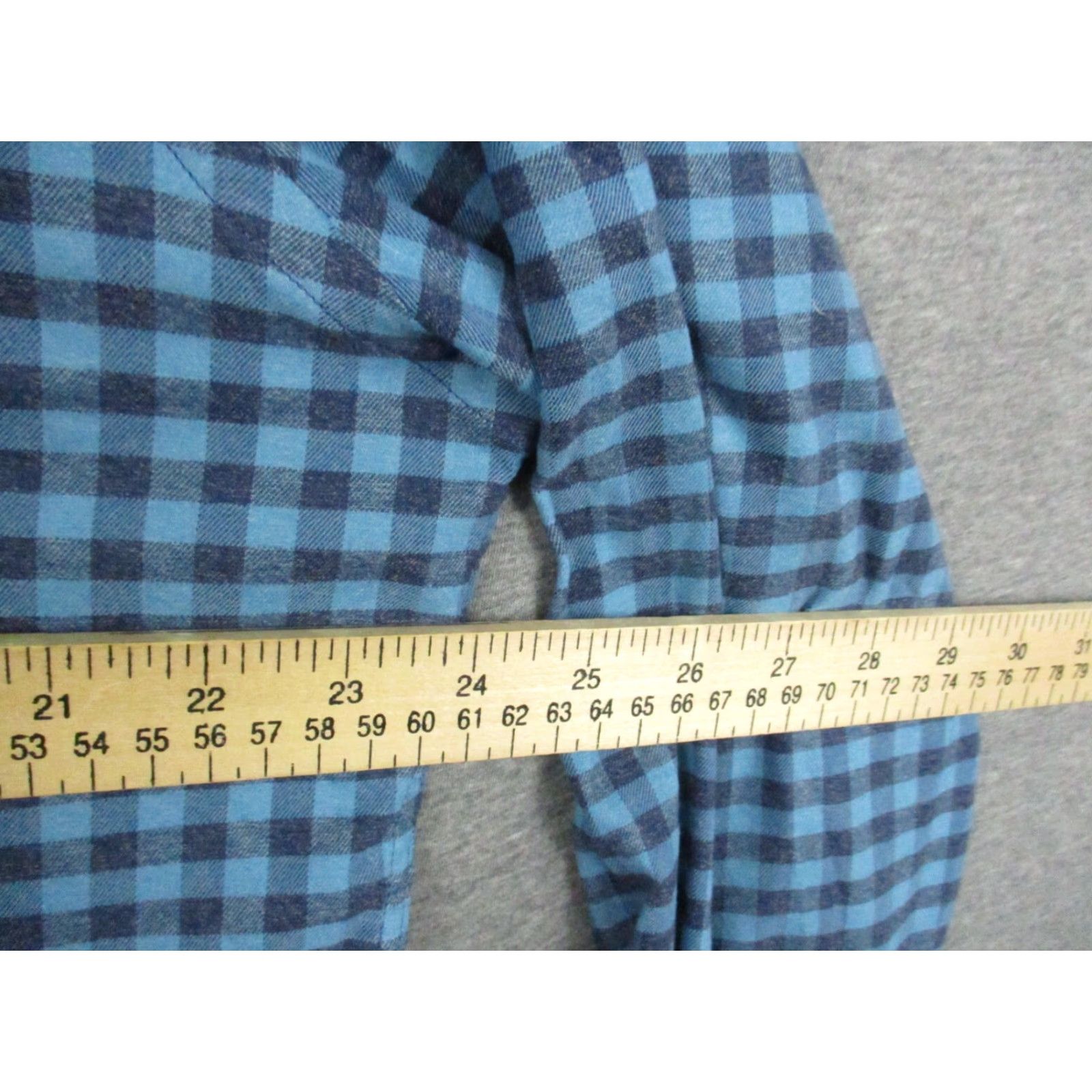 Peter Millar Peter Millar Crown Sport Shirt Large Mens Button-Down Sleeve Stretch Blue Plaid Check - Classic Fit Size US L / EU 52-54 / 3 - 6 Thumbnail