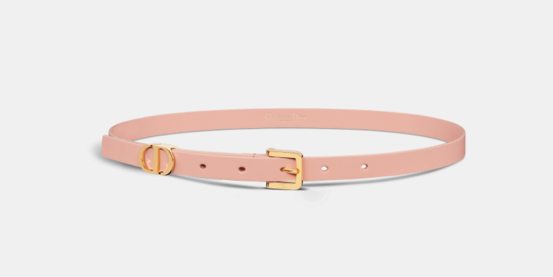 Dior o1w1db10525 Size : OS / B0439U 30 Loop Belt in Light Pink Size ONE SIZE - 2 Thumbnail