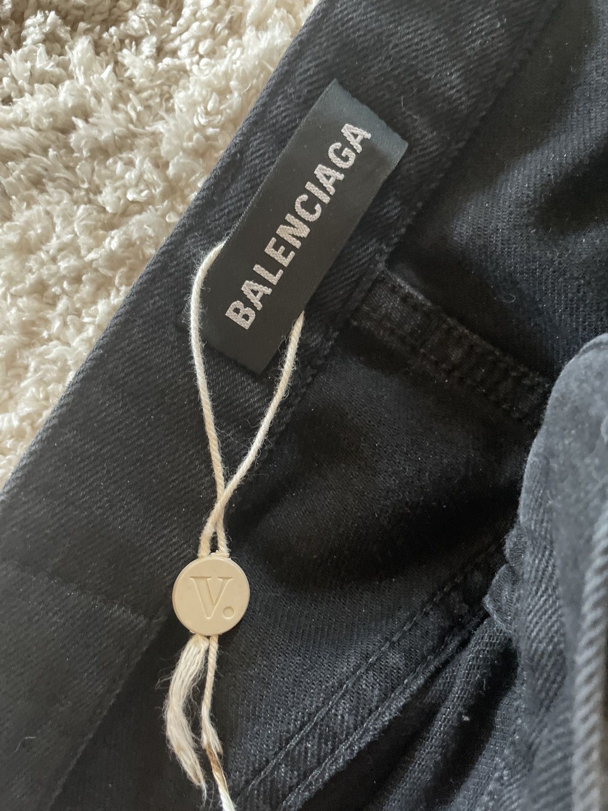 Balenciaga Balenciaga black denim Size US 30 / EU 46 - 3 Thumbnail
