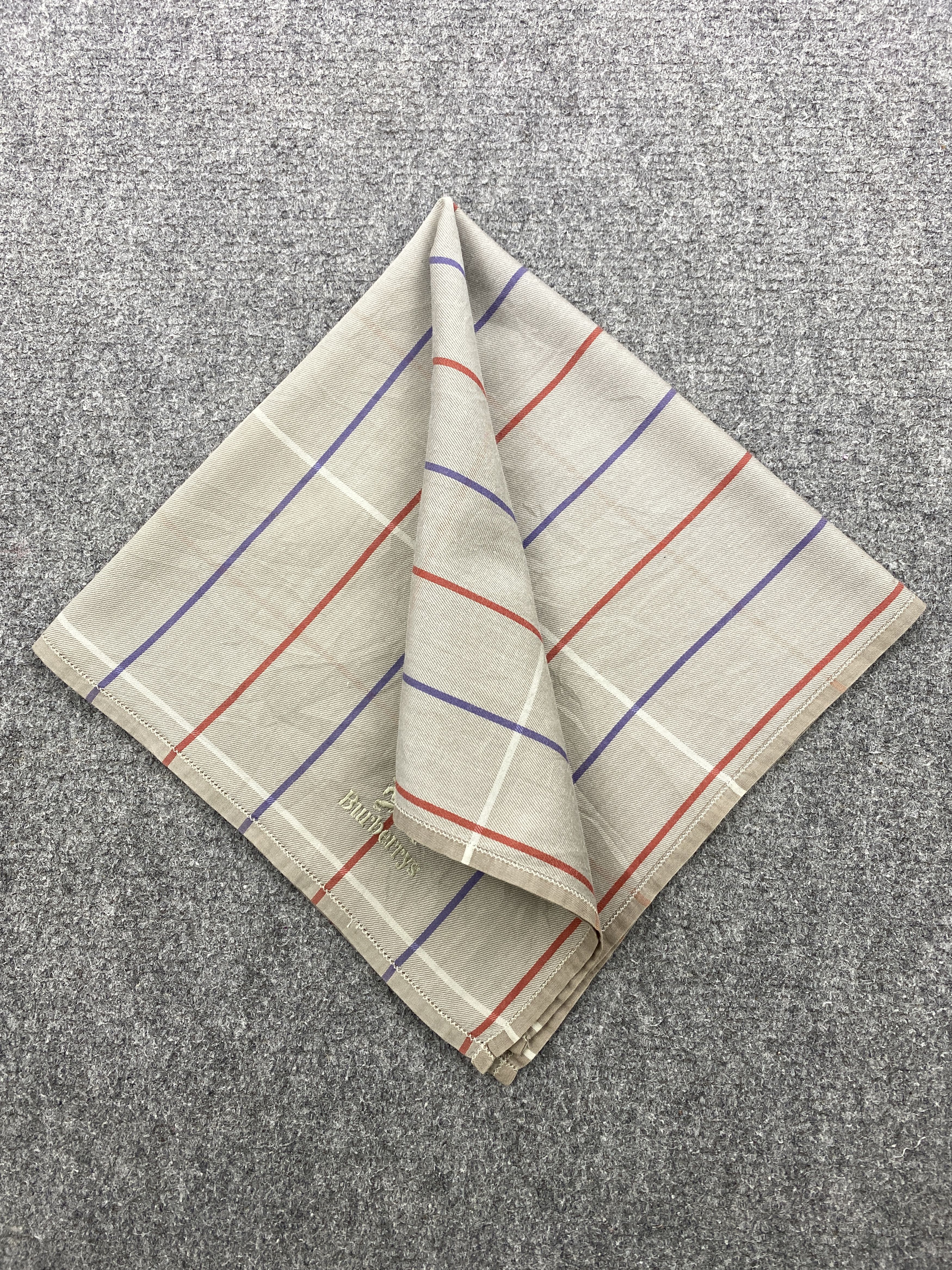 Burberry Vintage Burberry Handkerchief / Neckerchief HKC0770 Size ONE SIZE - 3 Thumbnail