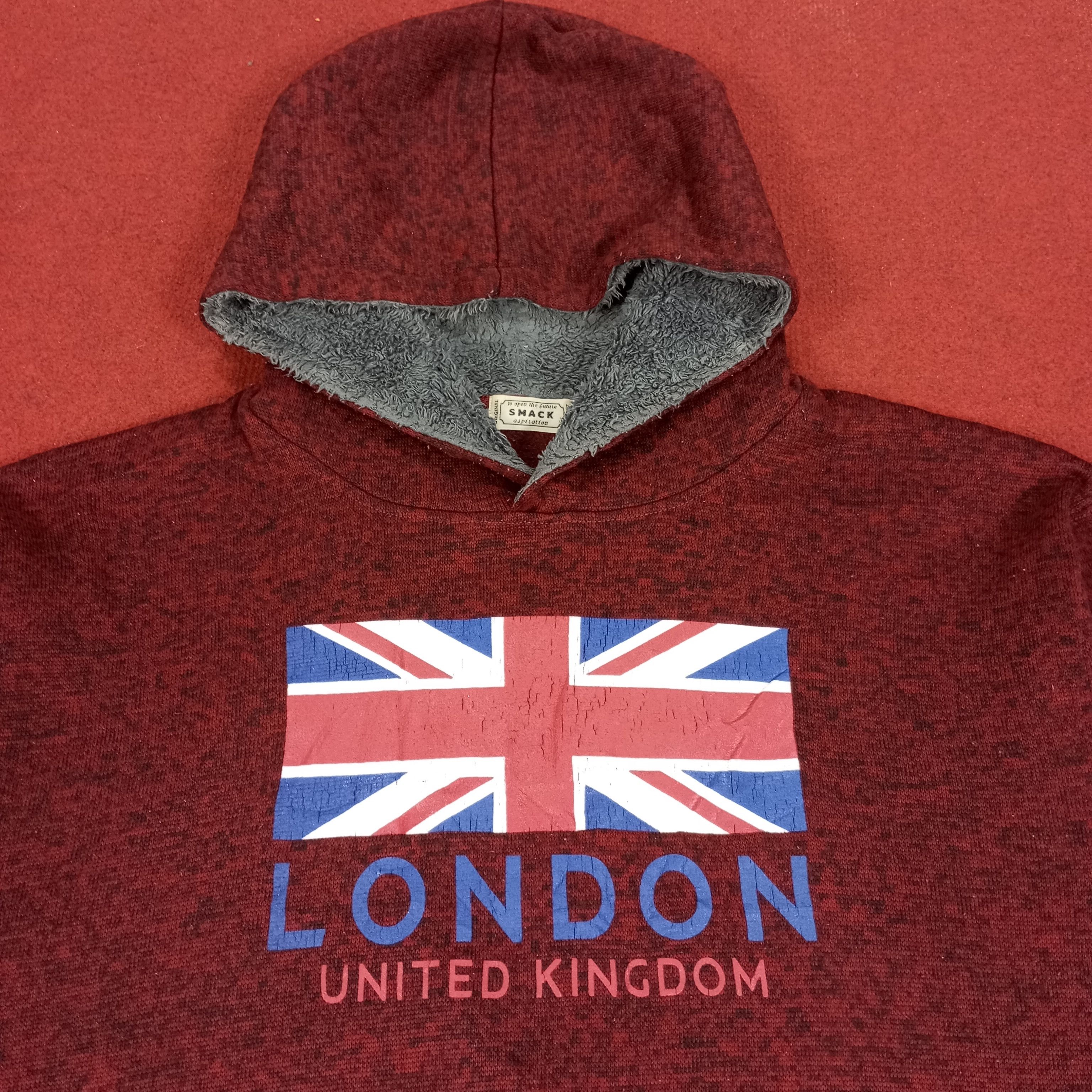 Vintage London United Kingdom Flag Design Hoodies Size US XXL / EU 58 / 5 - 2 Thumbnail