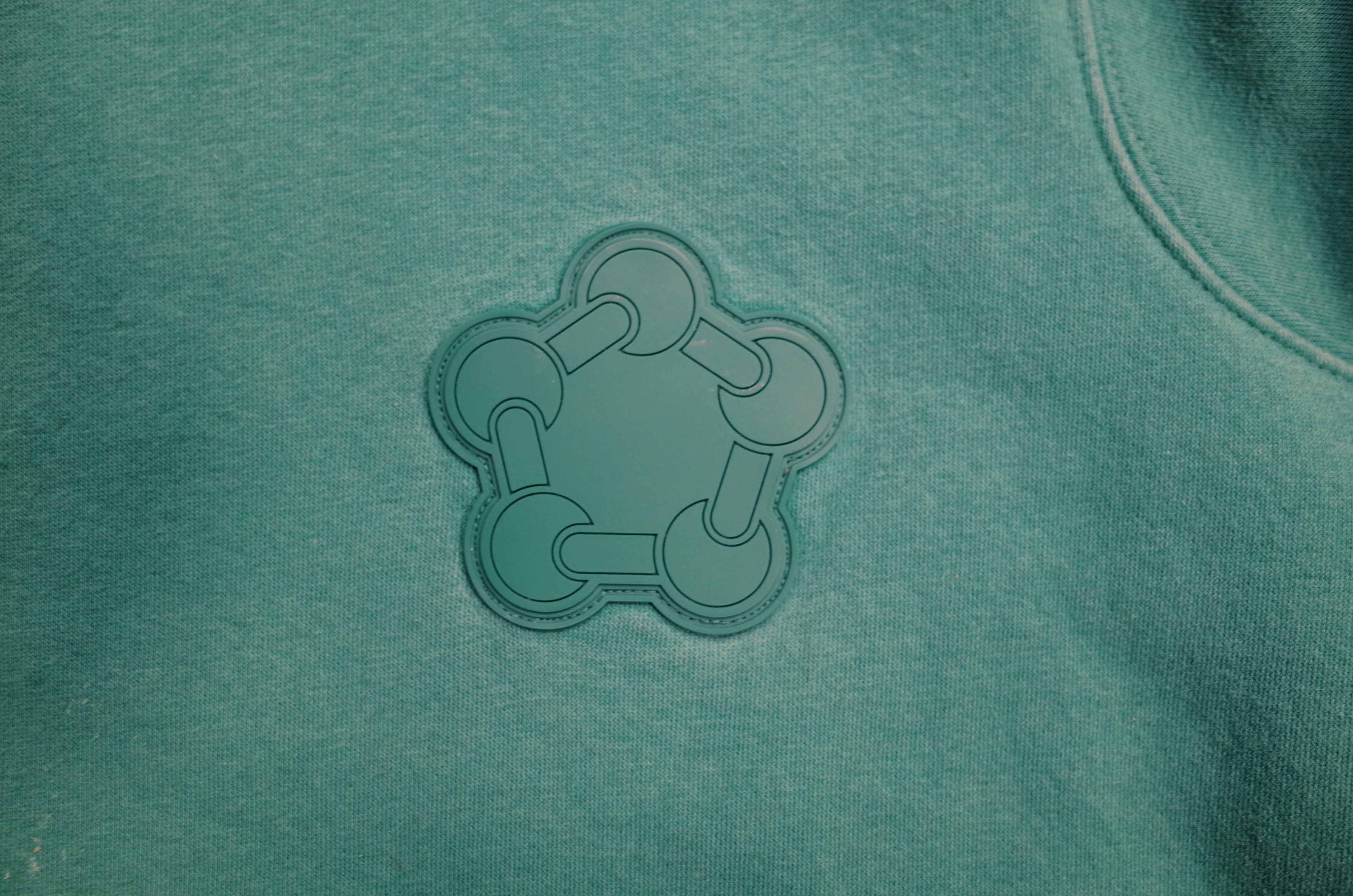 Christopher Kane Christopher Kane Molecular Crewneck Sweatshirt - TEAL Size US L / EU 52-54 / 3 - 2 Thumbnail