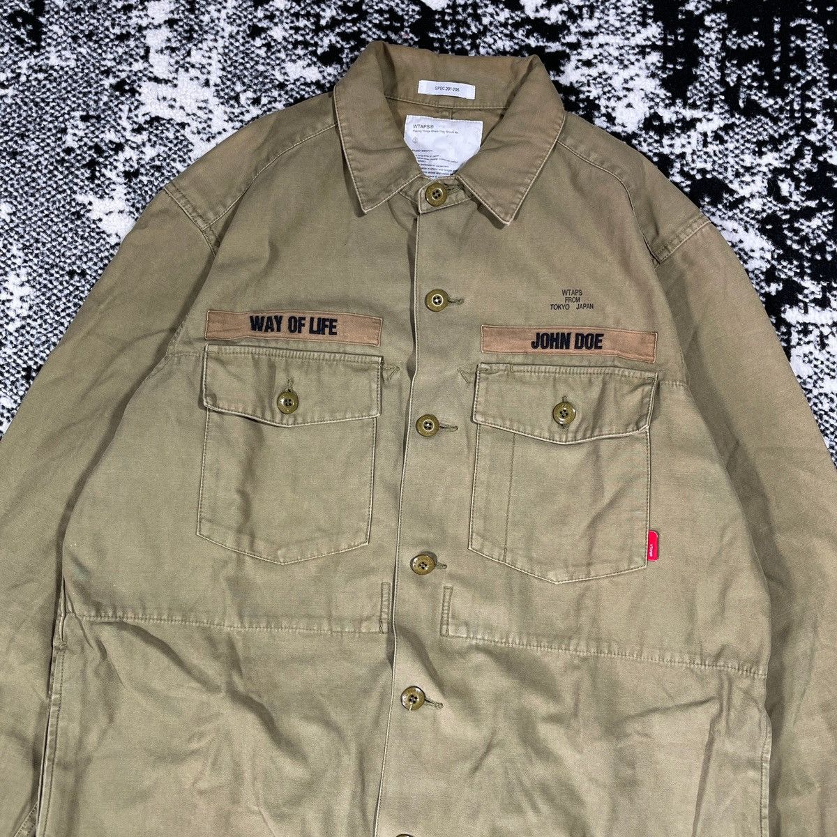 Wtaps WTAPS BUDS LS SHIRTS COTTON SATIN WAY OF LIFE 11AW Size US L / EU 52-54 / 3 - 2 Thumbnail