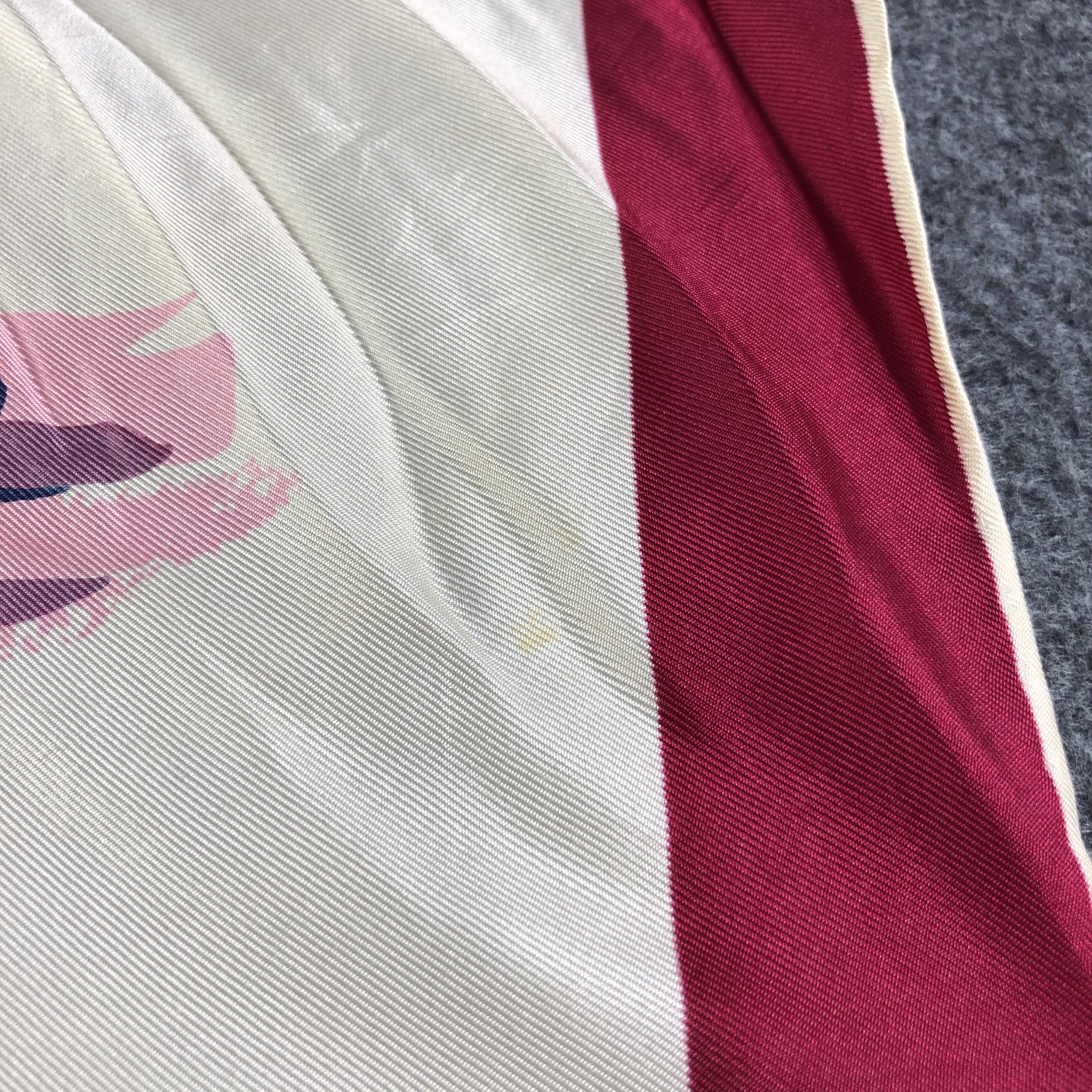 Vintage Luxury Art Silk Scarf M470 Size ONE SIZE - 11 Thumbnail