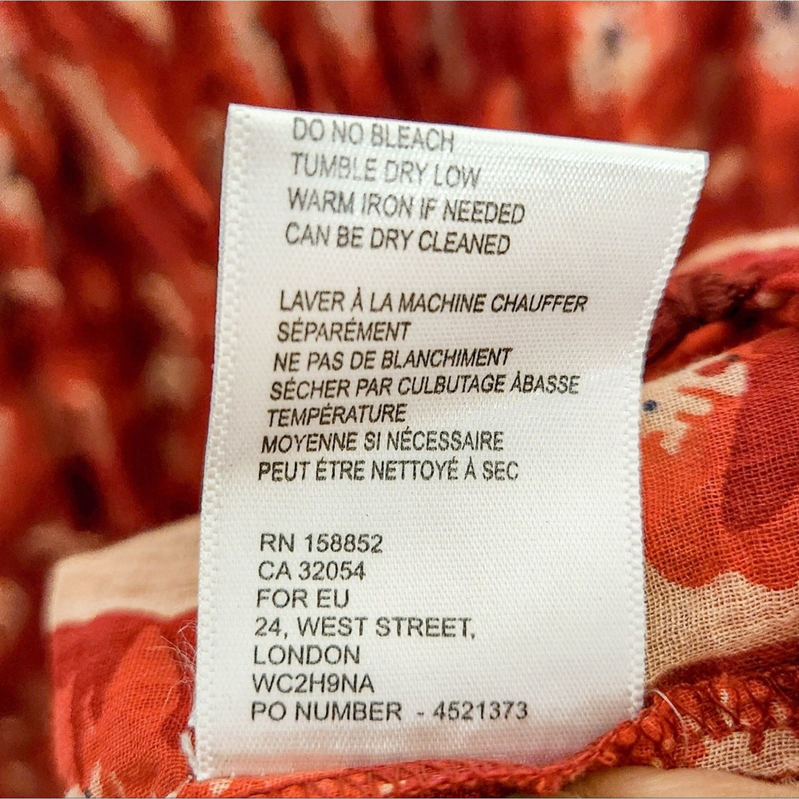 Anthropologie Ro’s Garden Red Floral Seychelles Tunic Dress Coverup Sz XL Size XL / US 12-14 / IT 48-50 - 8 Thumbnail