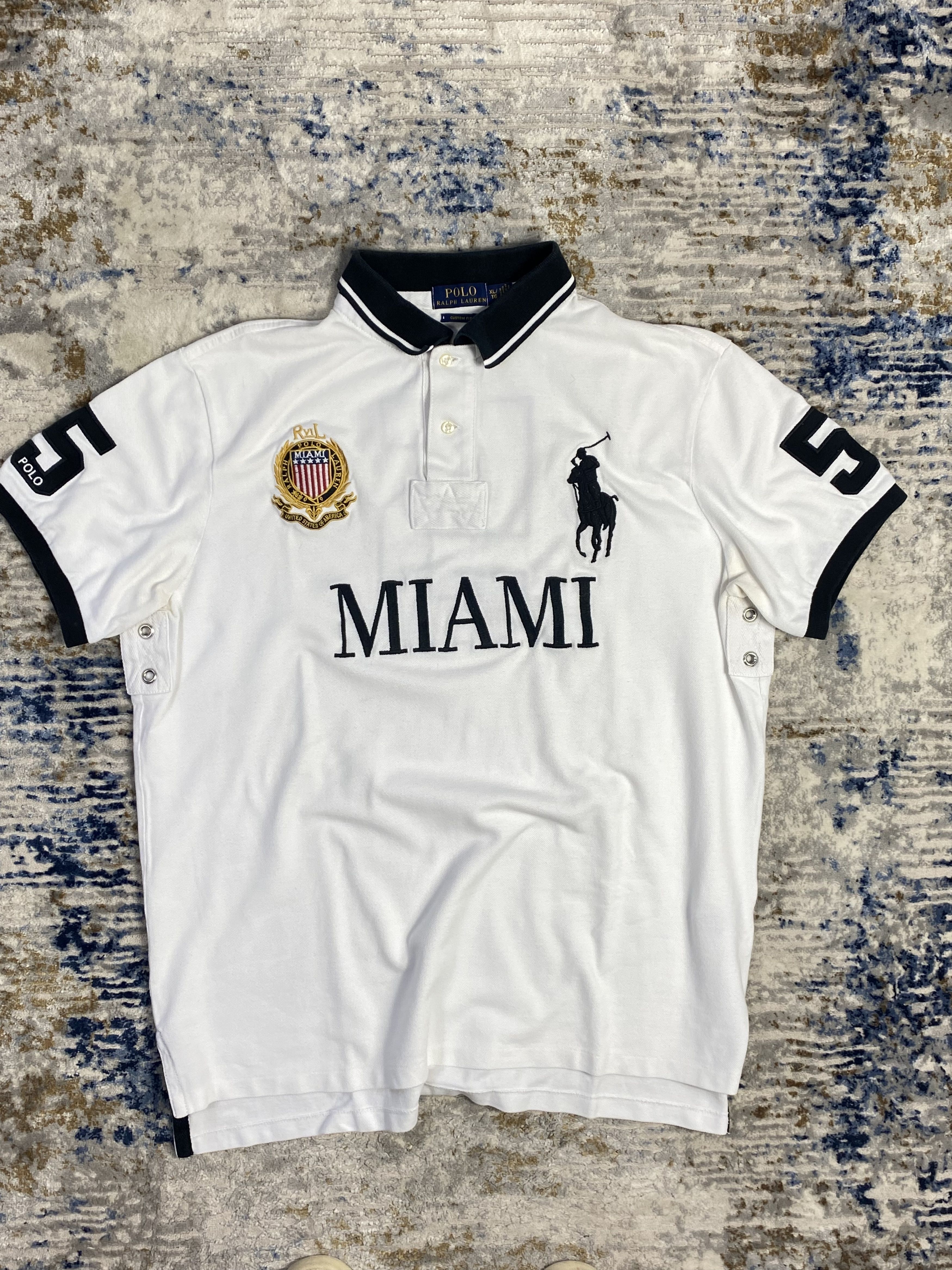 Vintage Ralph Lauren 90’s white long sleeve top