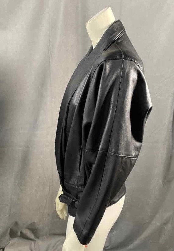 Vintage Leather jacket vintage Size S / US 4 / IT 40 - 5 Thumbnail