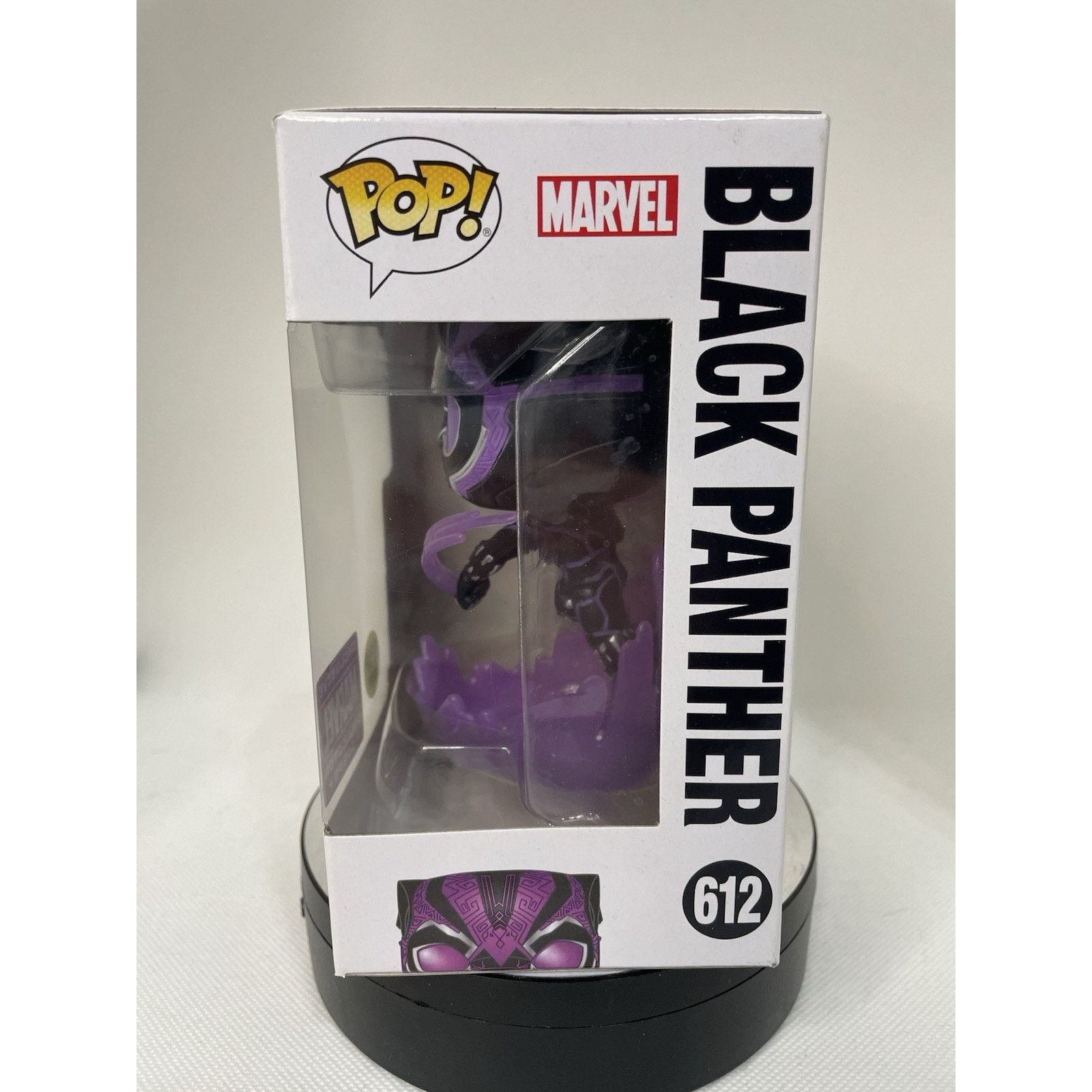 Marvel Comics Funko Pop! Vinyl: Marvel - Black Panther 612 - Glow Size ONE SIZE - 3 Thumbnail