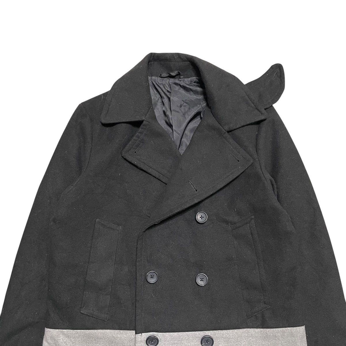 Japanese Brand Japanese Brand Inherit Dwi Colour Double Breasted Coat Size US M / EU 48-50 / 2 - 4 Thumbnail
