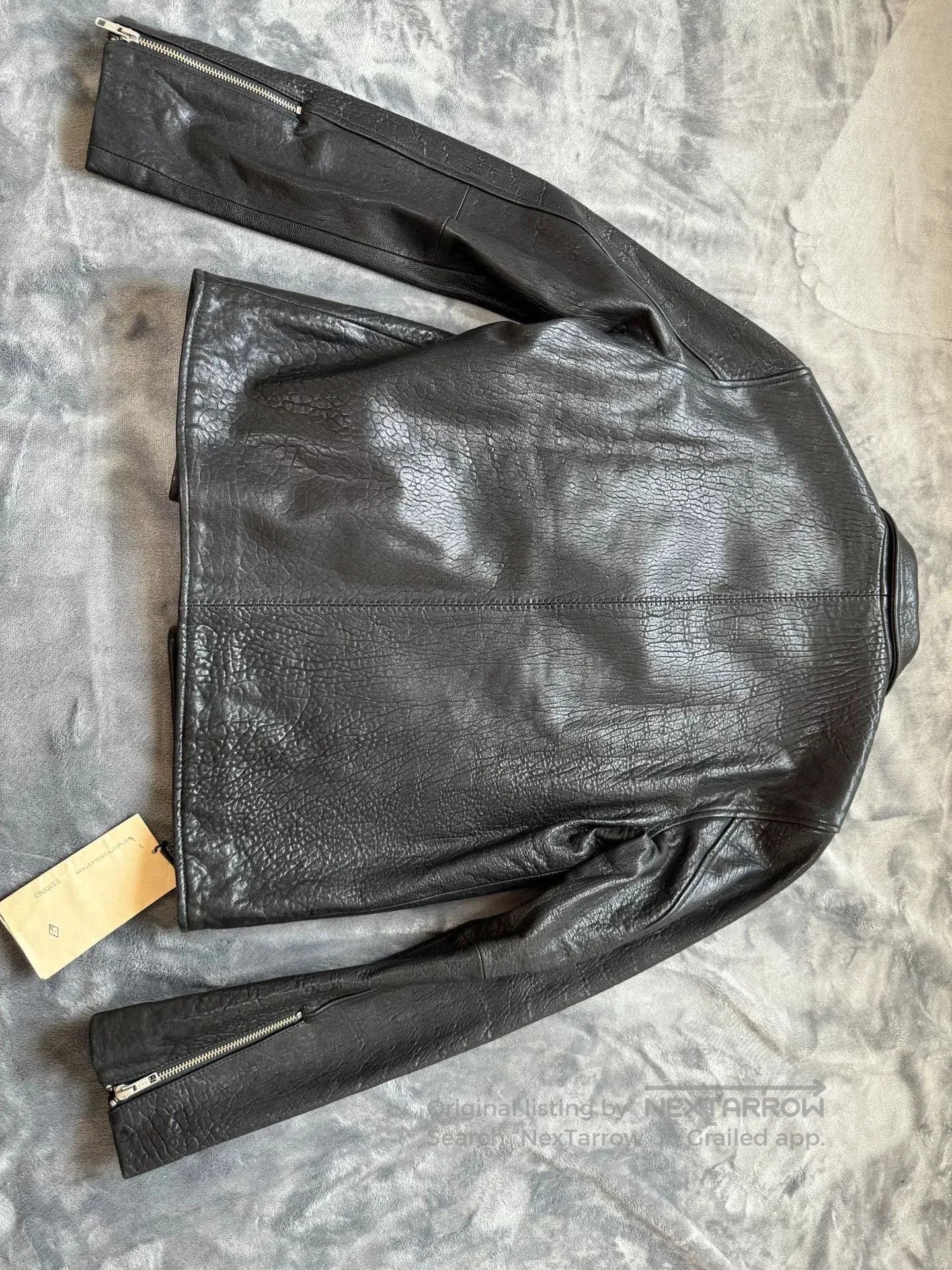 Croquis Croquis Black Sheepskin Leather Jacket. Size US M / EU 48-50 / 2 - 3 Thumbnail