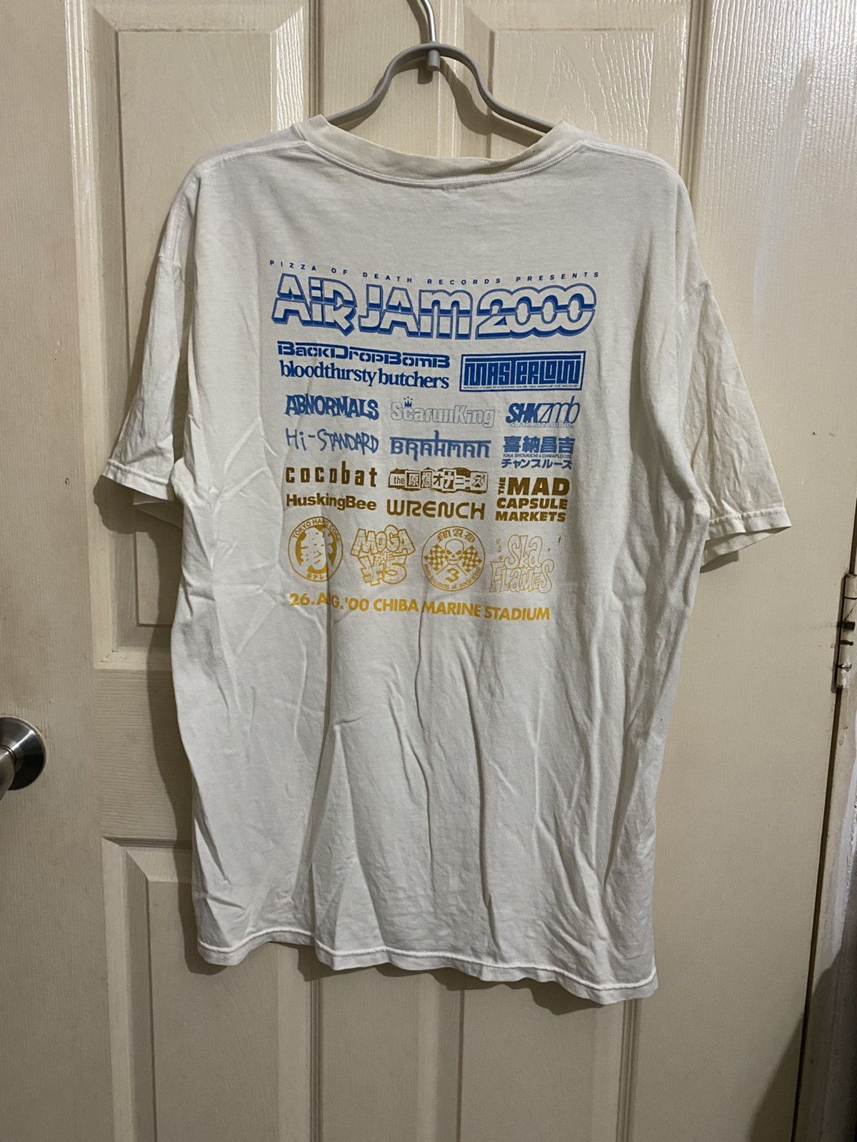 Vintage Vintage Air Jam 2000 Festival TShirt Pizza of Death Records Size US L / EU 52-54 / 3 - 9 Thumbnail