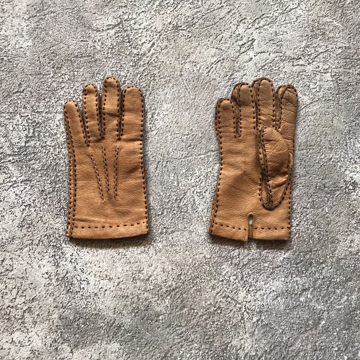 Vintage Vintage Y2K Leather Gloves Japan Avant Garde Streetwear OS Size ONE SIZE - 5 Thumbnail