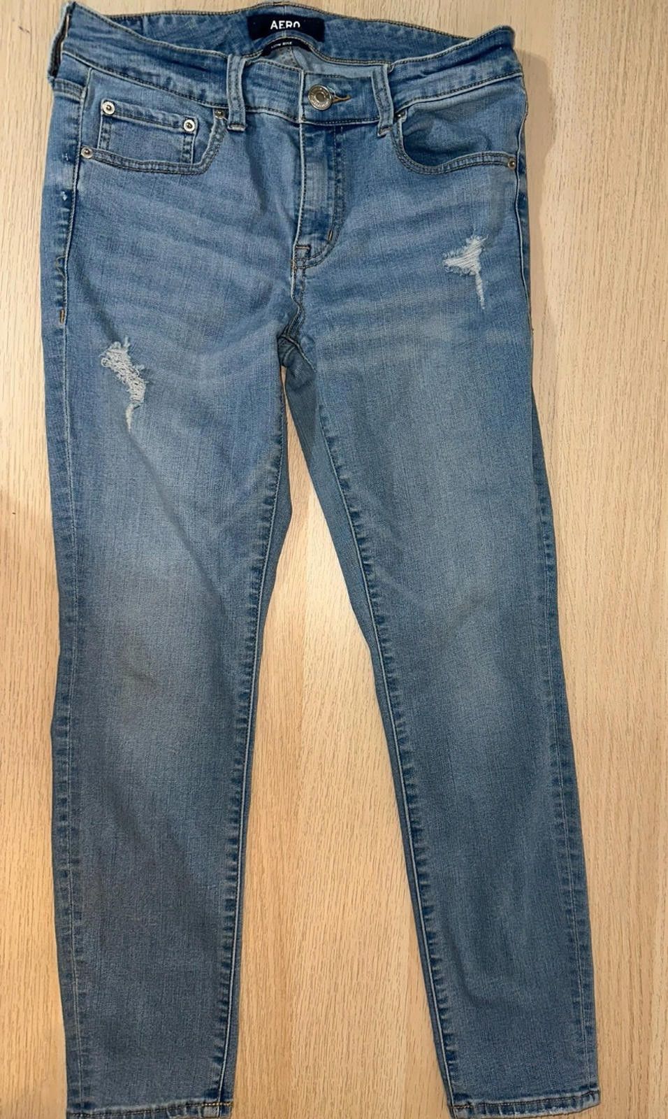 United Arrows Y2K Aéropostale Jeans – Low Rise, Size 10 Short Size 32" / US 10 / IT 46 - 1 Thumbnail
