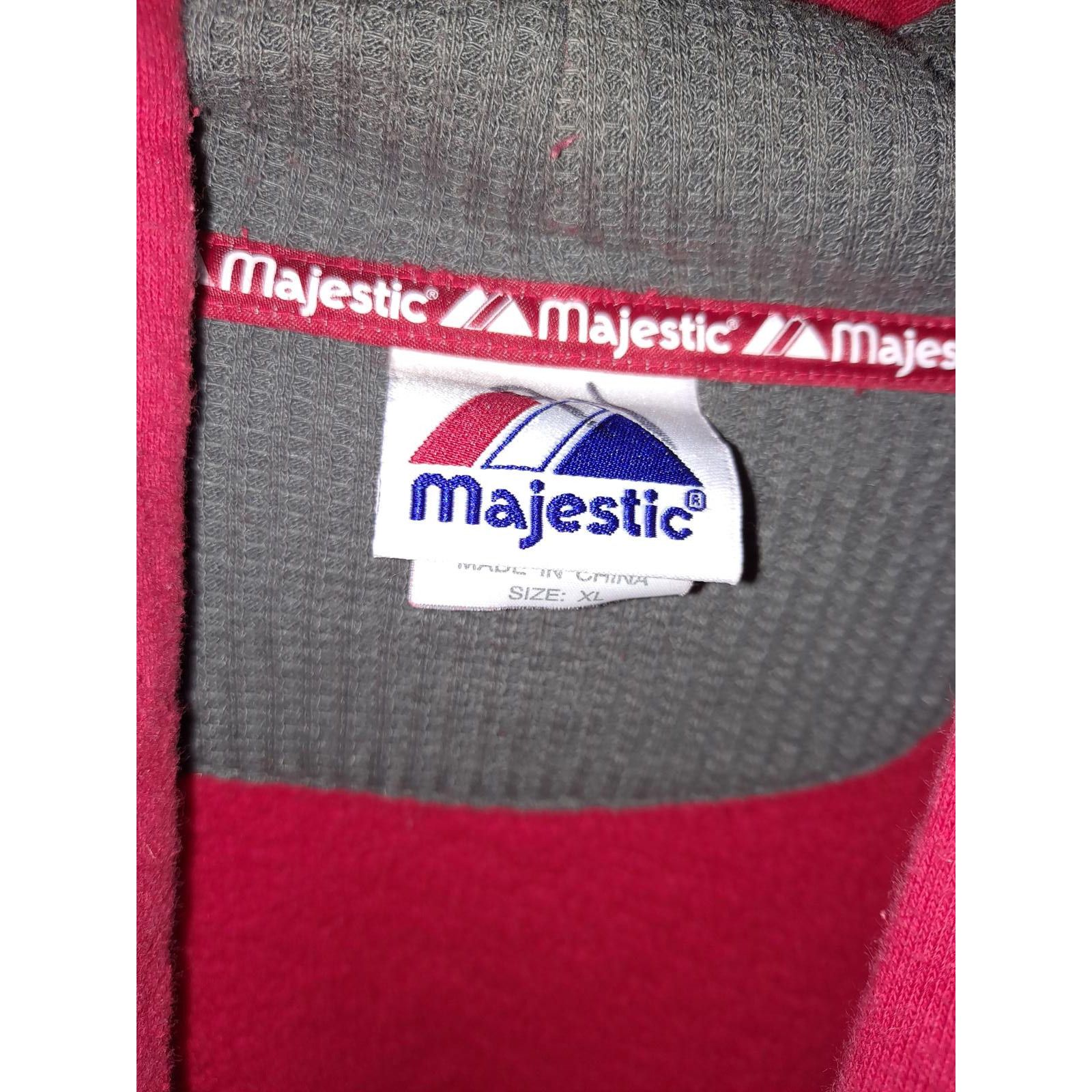 Majestic Majestic Cardinals National League Hooded Sweatshirt Size X Size US XL / EU 56 / 4 - 6 Thumbnail