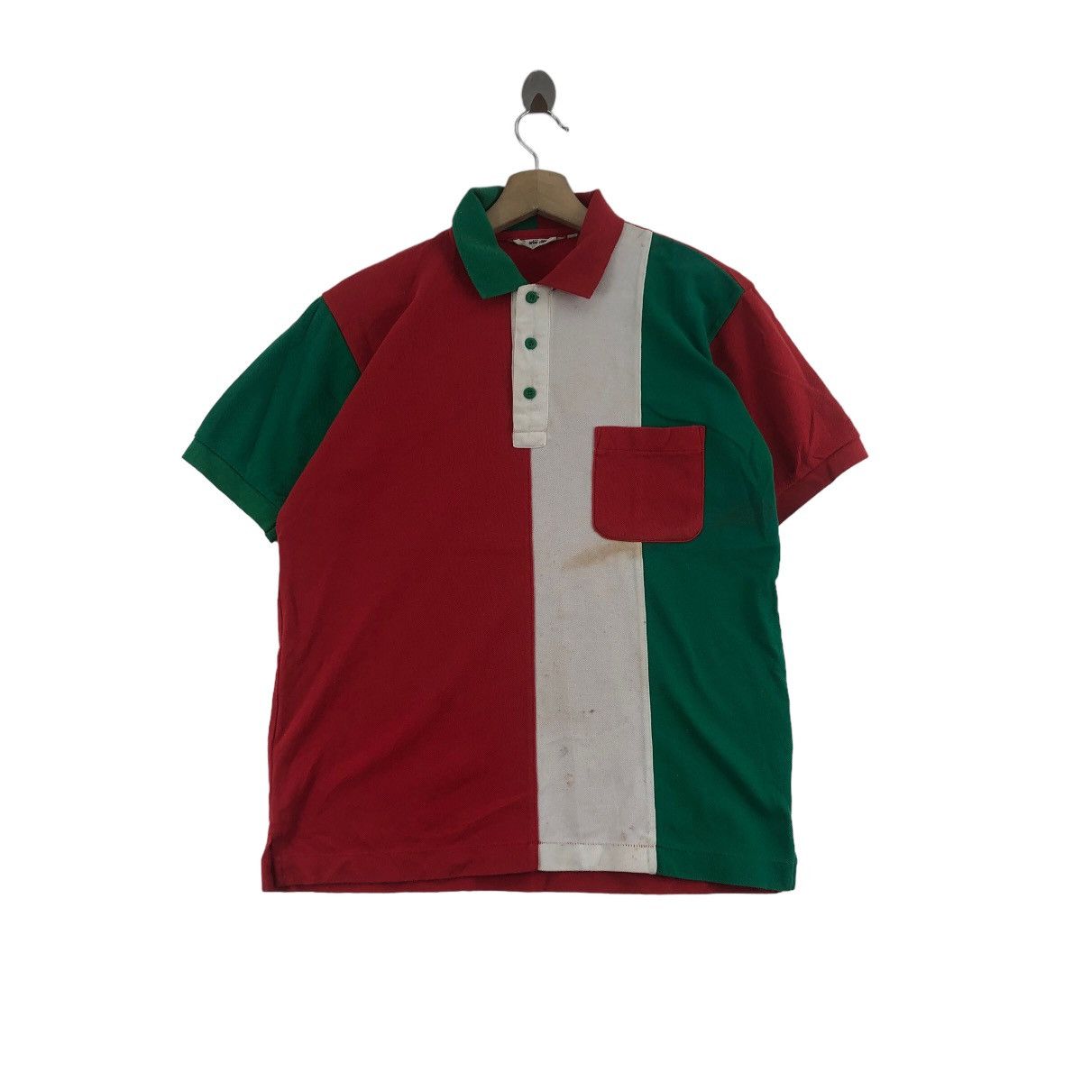 Vintage Vintage 80’ ARBE CHITOSE SUMMERLAND Polo Tee Shirt Top Size US M / EU 48-50 / 2 - 1 Thumbnail