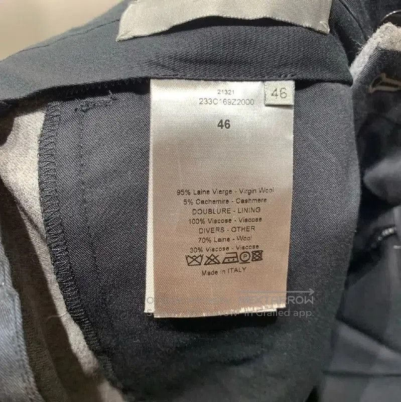 Dior Dior Casual Gray Wool Men's Pants . Size US 32 / EU 48 - 7 Thumbnail
