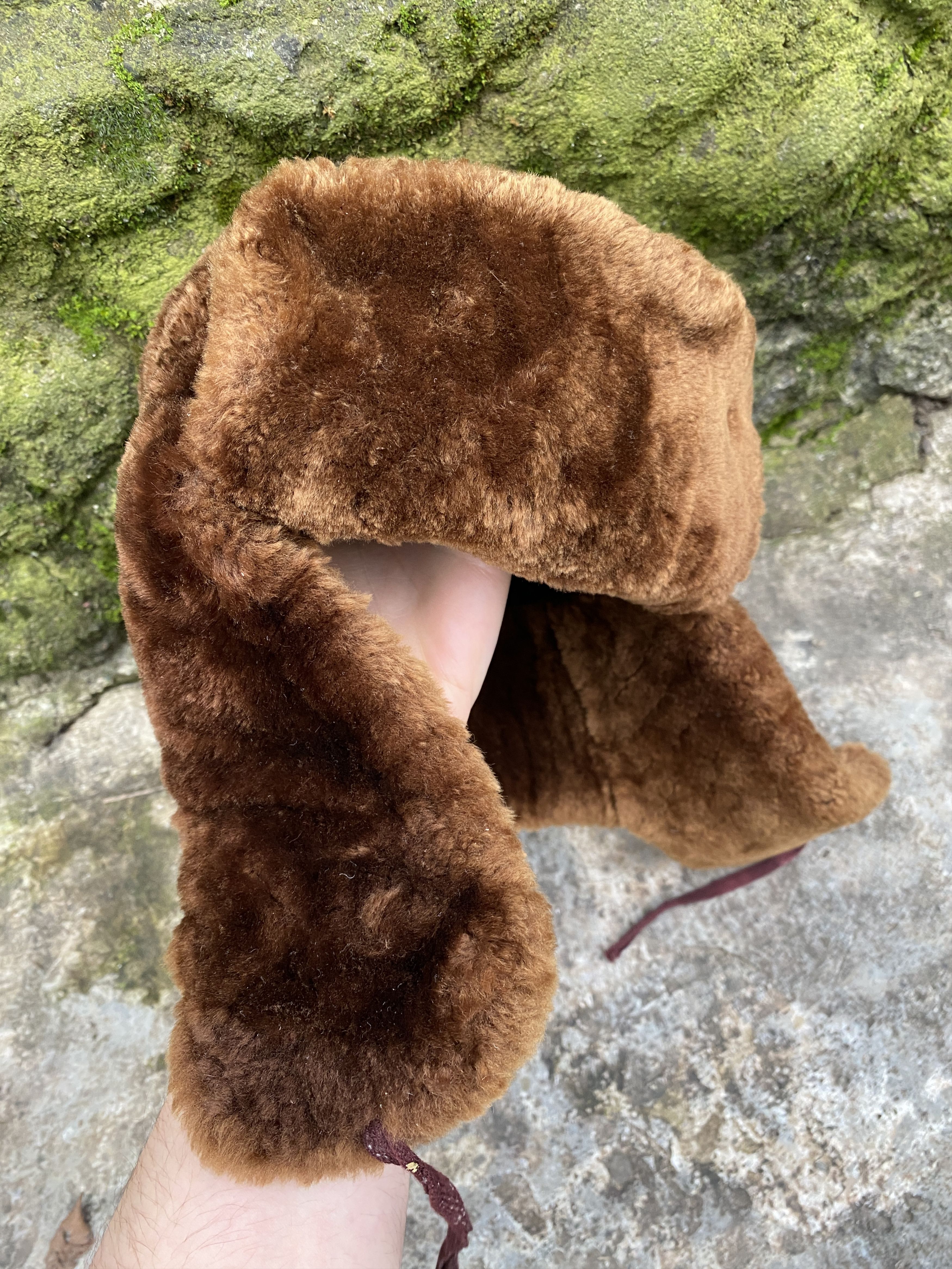Hysteric Glamour × Japanese Brand × Vintage Vintage 90s Alt Ushanka Fuzzy Trapper Fur Winter Hat Size ONE SIZE - 3 Thumbnail