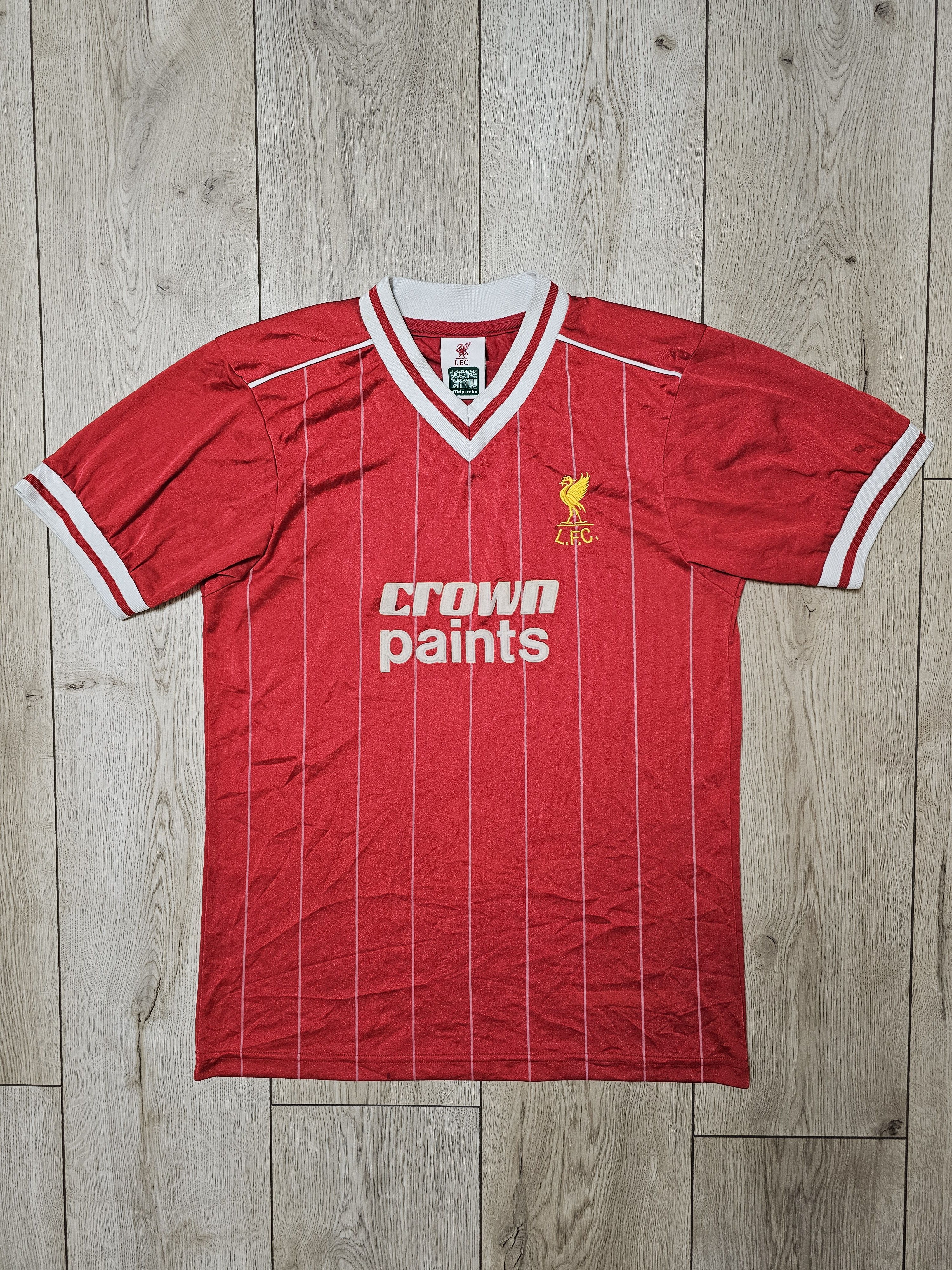 All Sport × Vintage LIVERPOOL 1982 1983 HOME FOOTBALL SHIRT SOCCER JERSEY Size US M / EU 48-50 / 2 - 1 Thumbnail