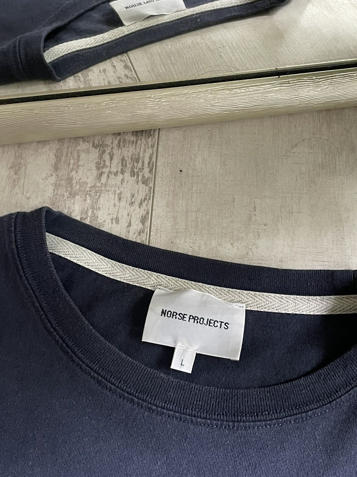 Norse Projects Norse Projects Basic T-Shirt Blue Size US L / EU 52-54 / 3 - 9 Thumbnail