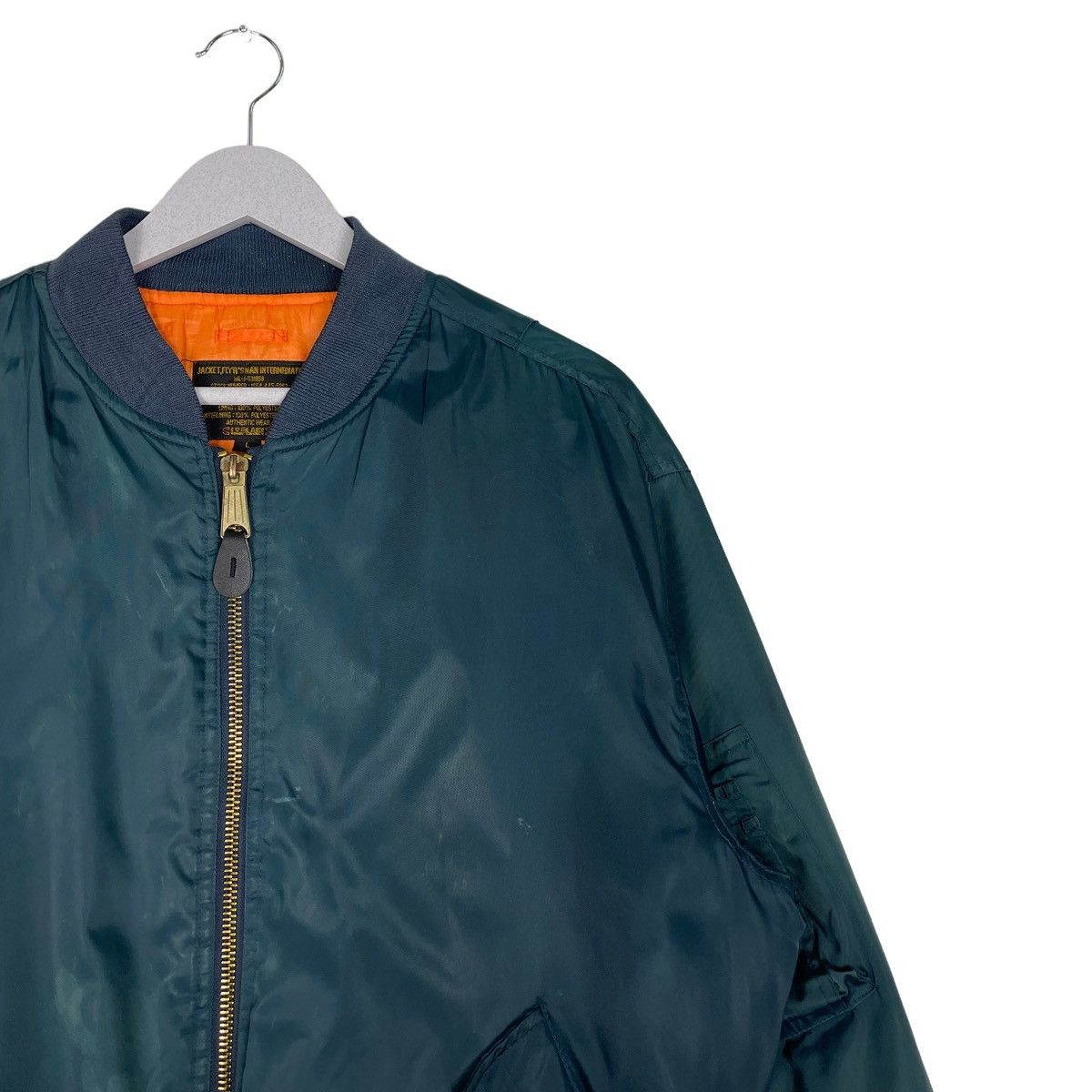 Sports Specialties 💥ITPLAIN MA1 RIOT BOMBER JACKET Size US L / EU 52-54 / 3 - 6 Thumbnail