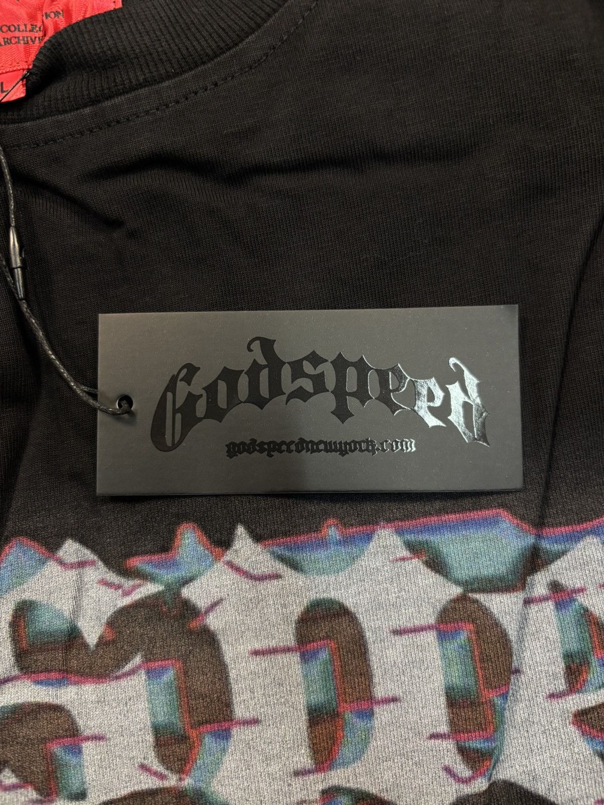 Godspeed Godspeed Glitchy Longsleeve, Black Size US L / EU 52-54 / 3 - 6 Thumbnail