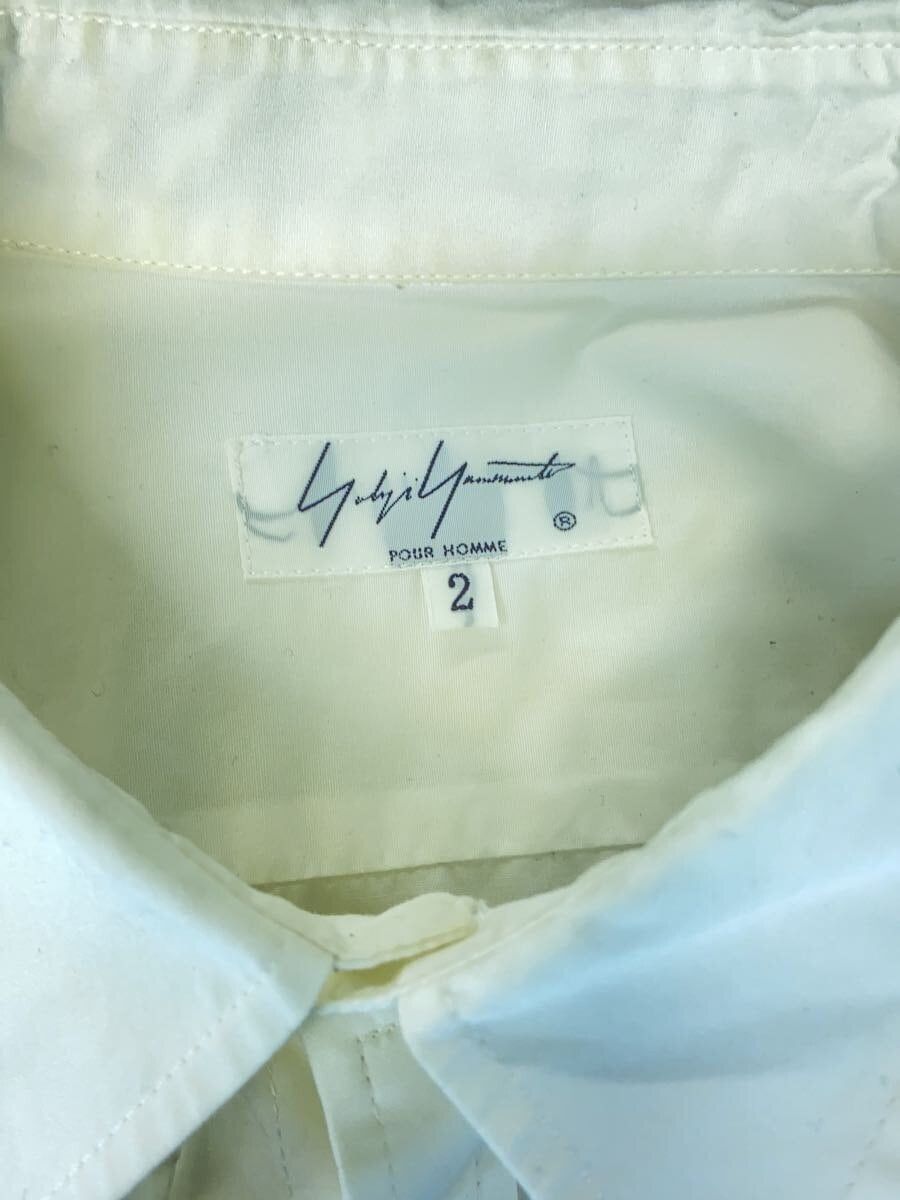 Yohji Yamamoto YOHJI YAMAMOTO POUR HOMME Broad long tab shirt Size US M / EU 48-50 / 2 - 3 Thumbnail