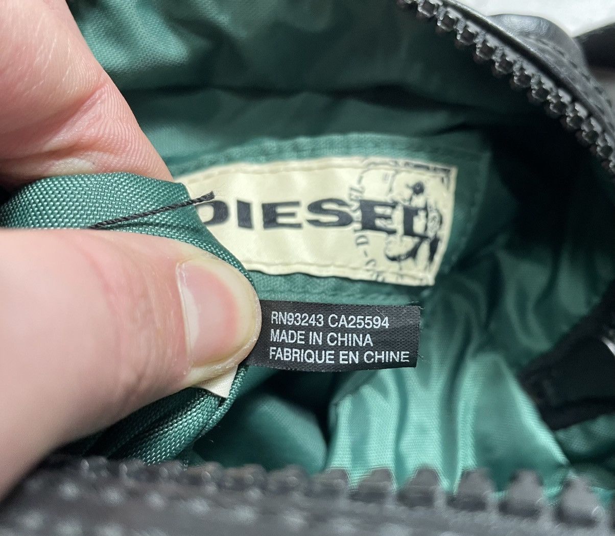 Diesel Diesel Leather Messenger Bag Black Y2K Size ONE SIZE - 10 Thumbnail