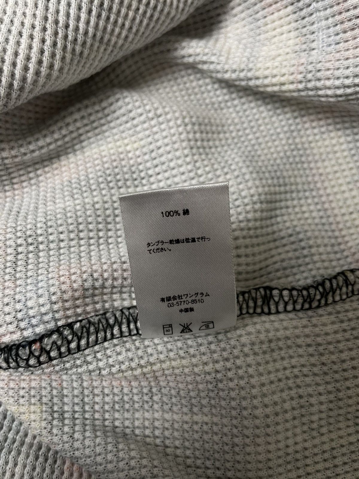 Japanese Brand × Supreme Supreme Capone n Noreaga War Report Waffle Longleeve Shirt Size US L / EU 52-54 / 3 - 9 Thumbnail