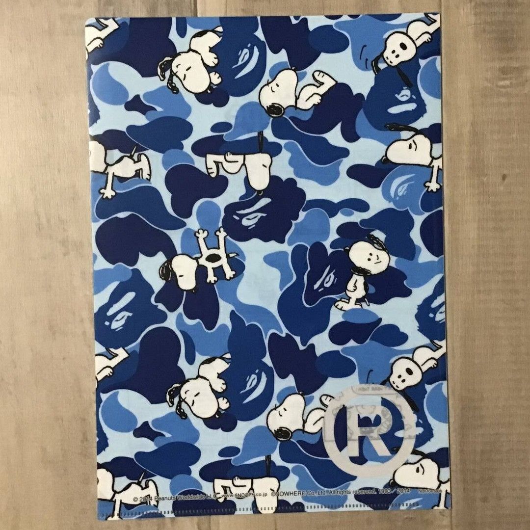 Bape BAPE × Peanuts Snoopy ABC CAMO Clear File Set a bathing ape Size ONE SIZE - 3 Thumbnail