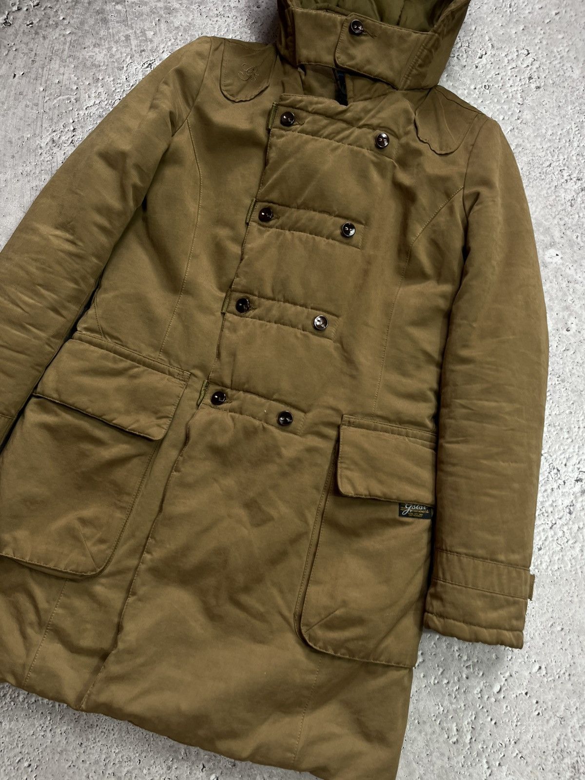 G-Star G Star RAW Women Military Parka Jacket Hooded l Size M Coat Size M / US 6-8 / IT 42-44 - 5 Thumbnail