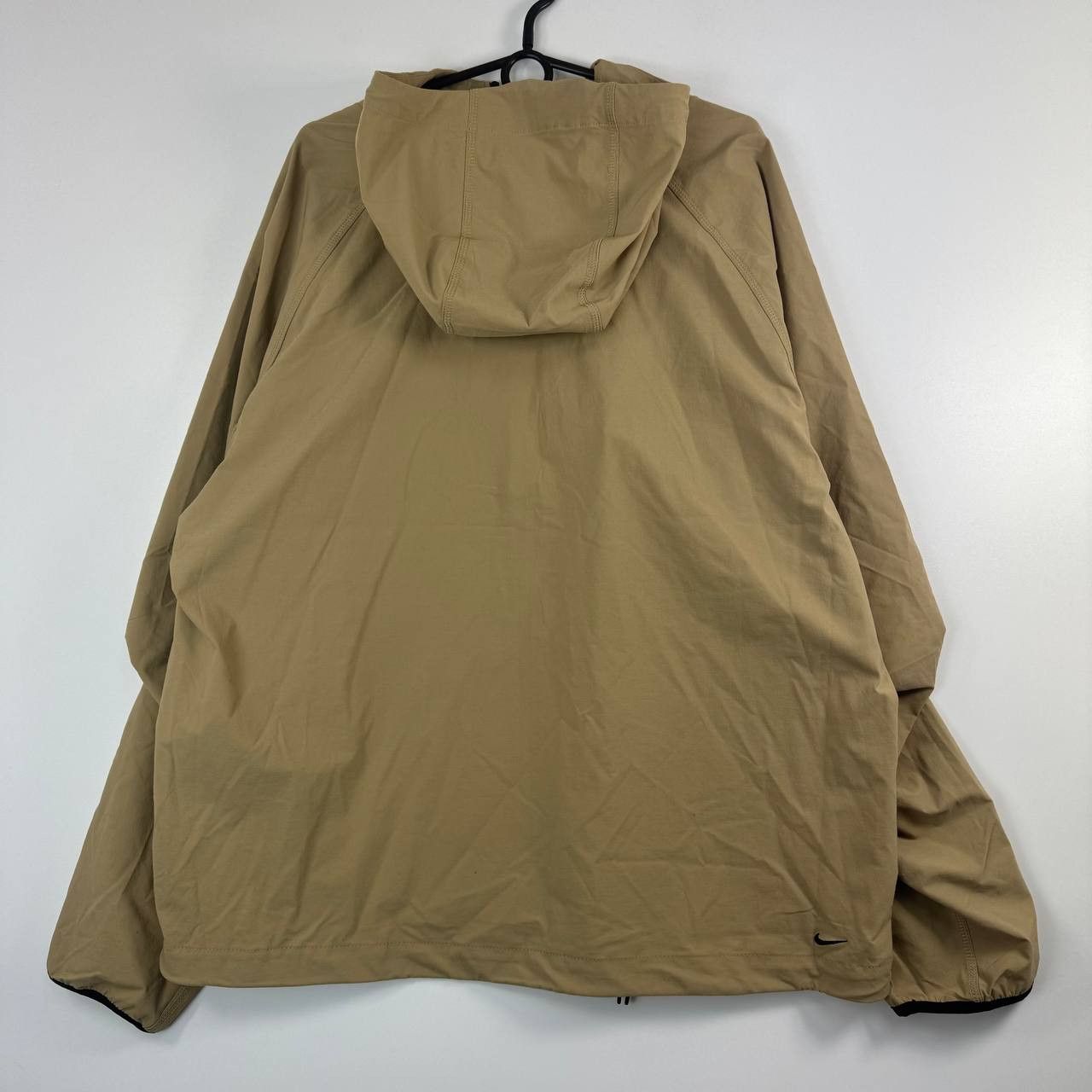 Nike Nike Beige Windrunner Jacket Lightweight Hooded Zip-Up L Size US L / EU 52-54 / 3 - 12 Thumbnail