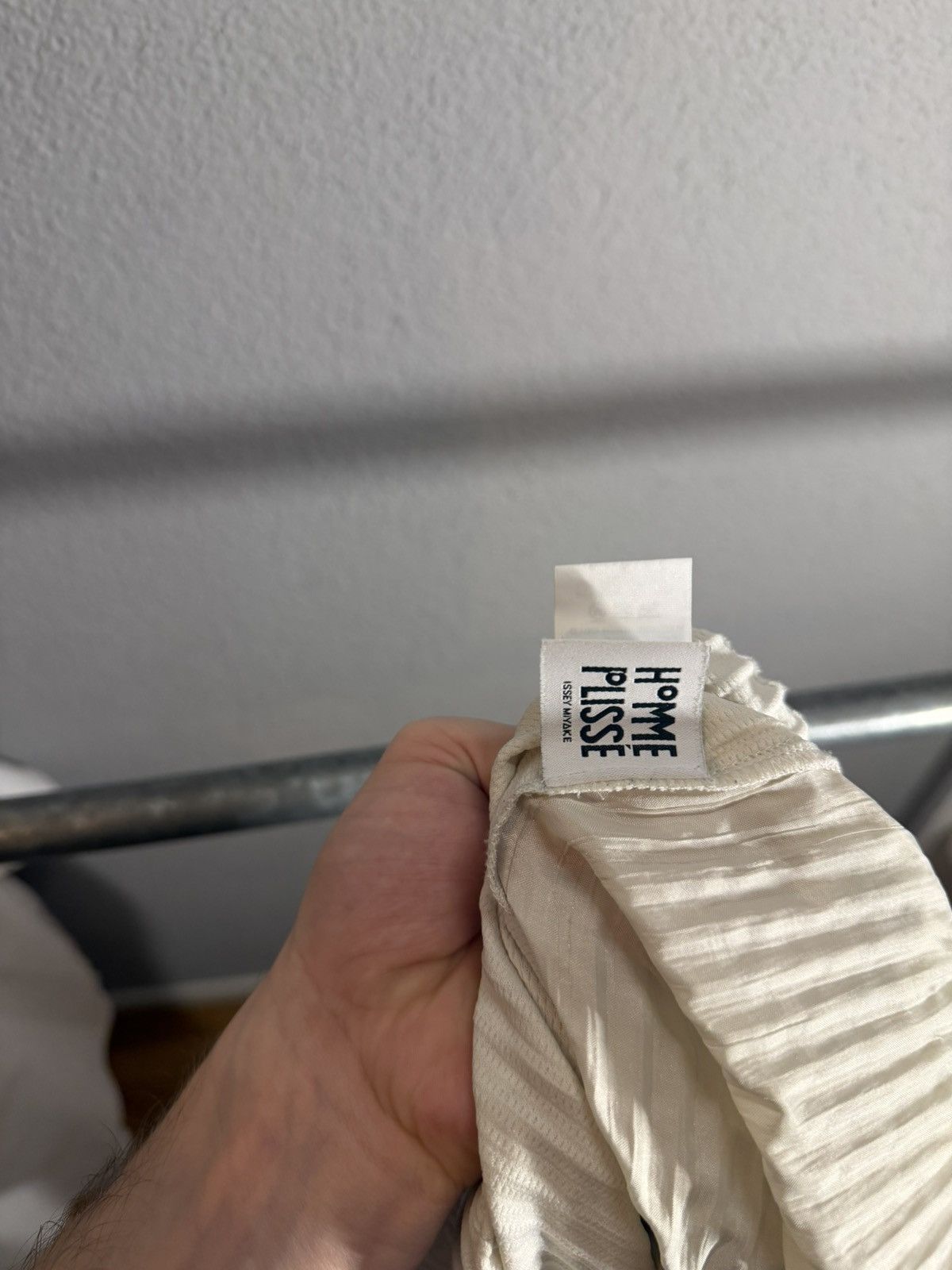 Issey Miyake Homme Plisse Issey Miyake Cream / Off white Pants Size US 30 / EU 46 - 4 Thumbnail