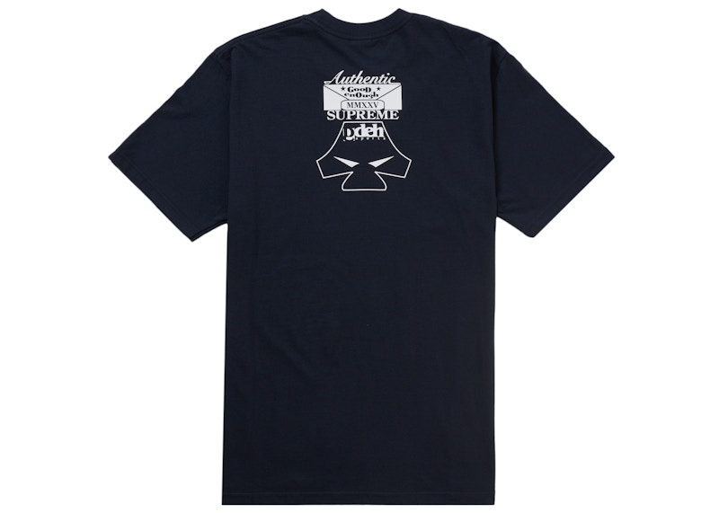 Designer Men's Tee – Navy Size US L / EU 52-54 / 3 - 2 Thumbnail