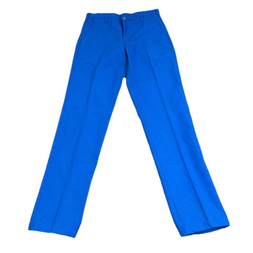 Vintage Vintage New Workrite Work Pants Chino Blue Nomex Made In USA Size US 33 - 1 Thumbnail