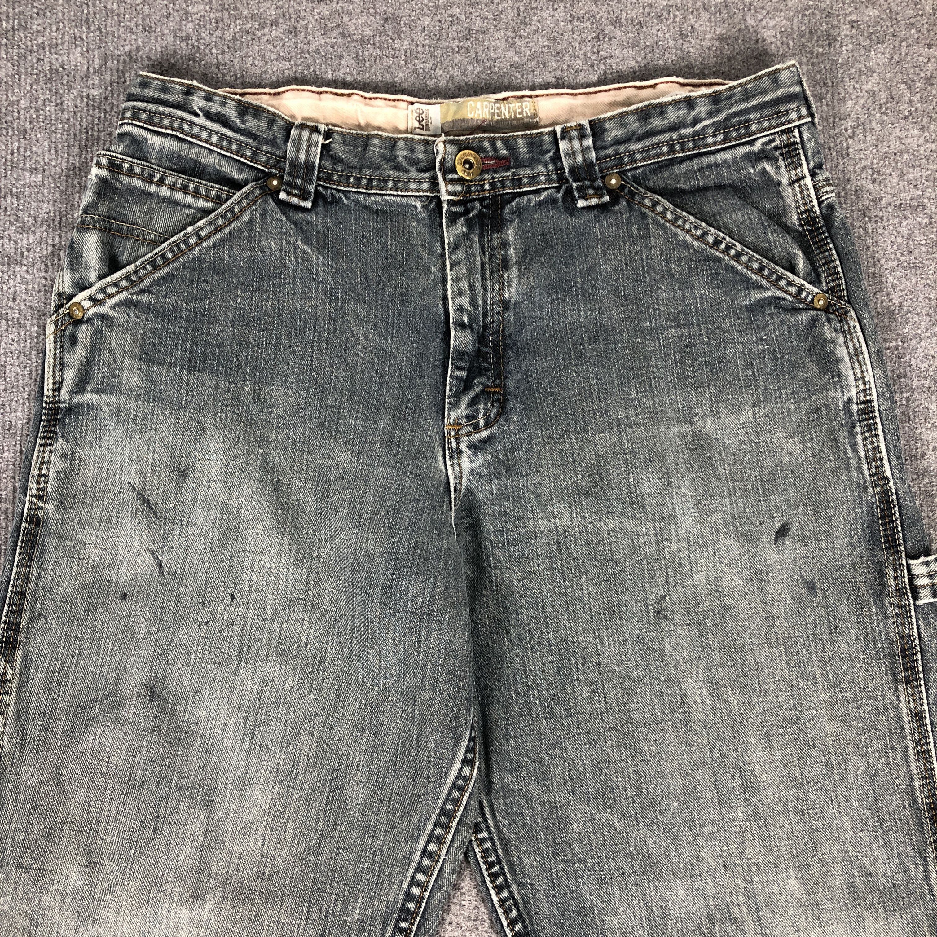 Lee × Vintage Womens Vintage Lee Carpenter Jeans L875W Size 32" / US 10 / IT 46 - 2 Thumbnail