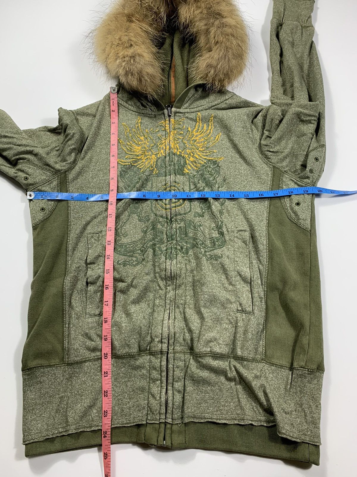 If Six Was Nine Element Faux Fur Zip Hoodie Jacket Size US S / EU 44-46 / 1 - 7 Thumbnail
