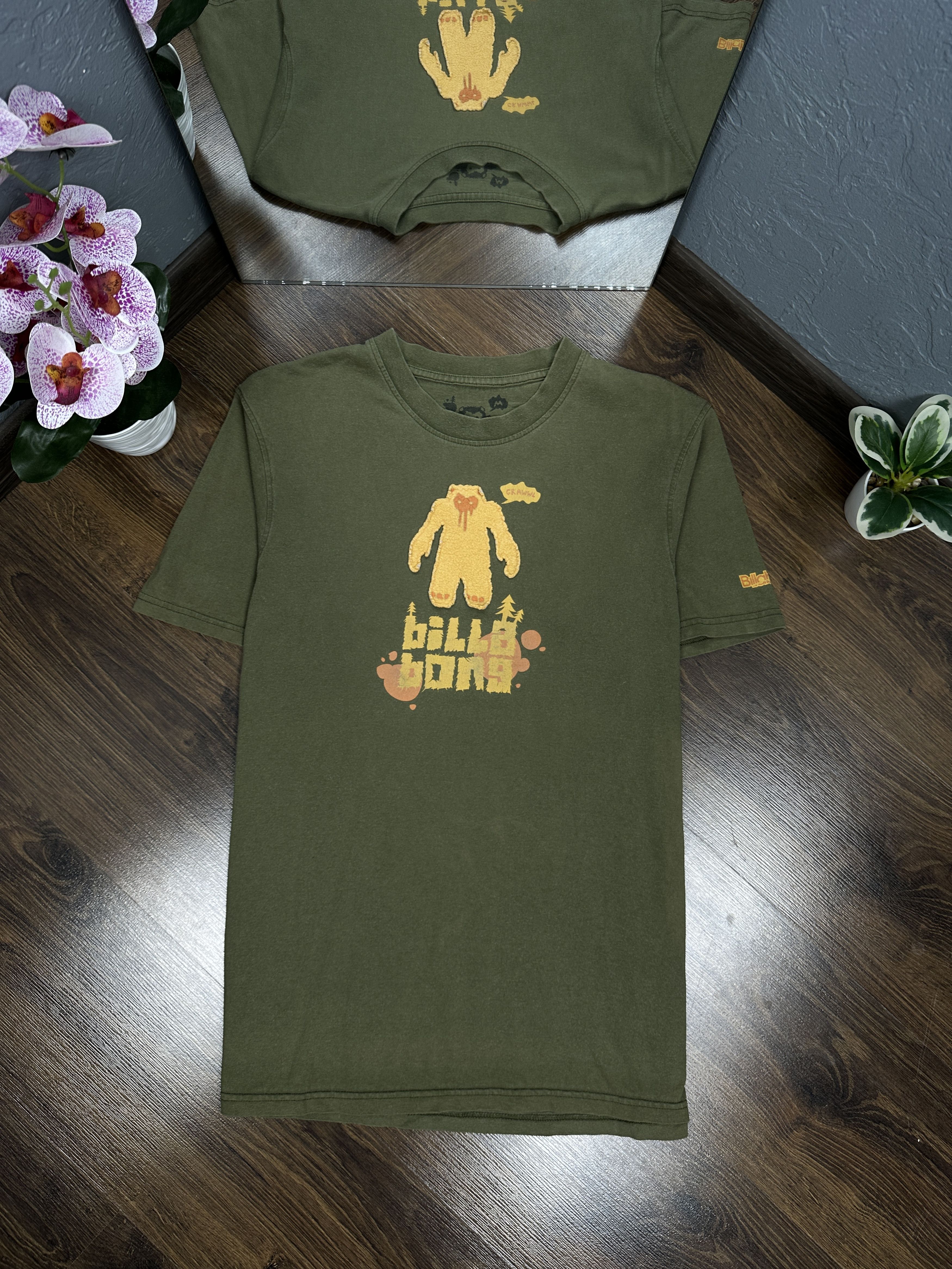 Billabong × Vintage Billabong Surf Style Vintage Mens T-Shirt Size US M / EU 48-50 / 2 - 1 Thumbnail