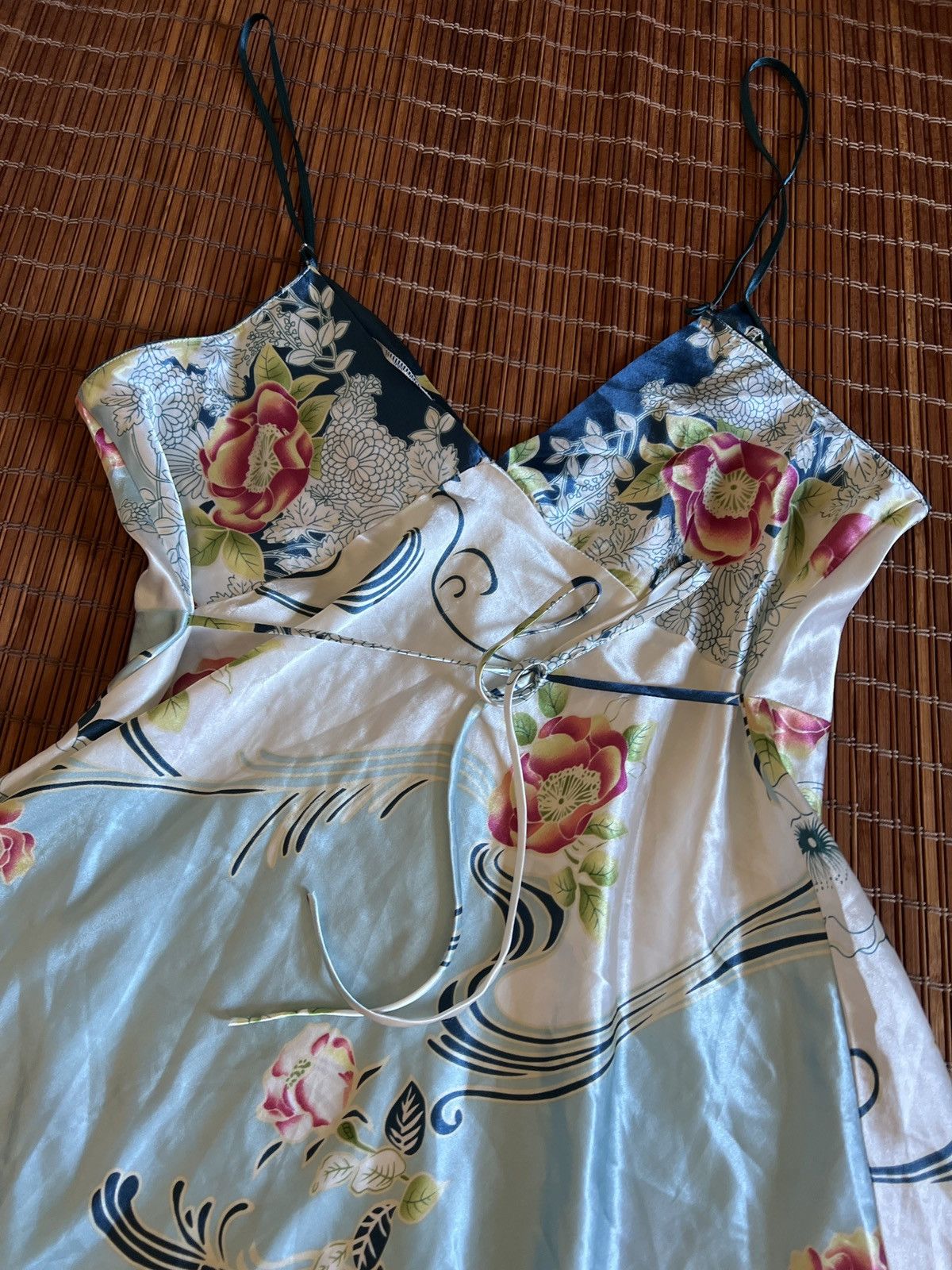 Oscar De La Renta Oscar de la renta floral silk sleep night gown slip dress Size M / US 6-8 / IT 42-44 - 6 Thumbnail