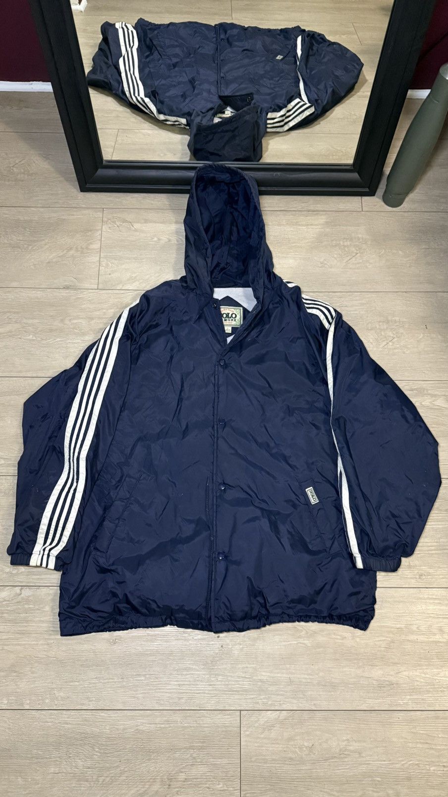 JNCO Vintage / Y2K Solo Button Up Windbreaker Jacket Size US L / EU 52-54 / 3 - 1 Thumbnail